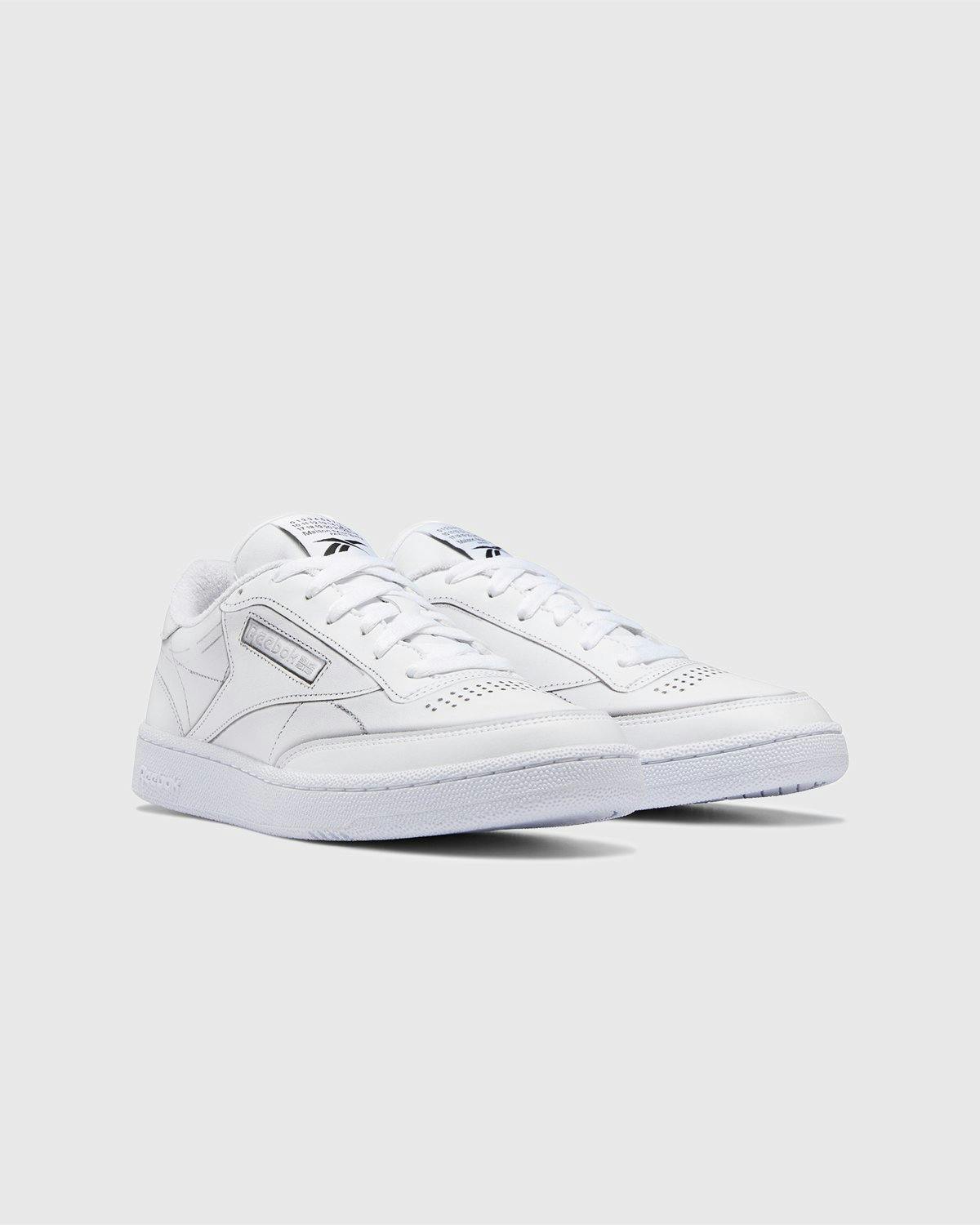 Maison Margiela x Reebok - Club C Trompe L’Oeil White - Footwear - White - Image 2