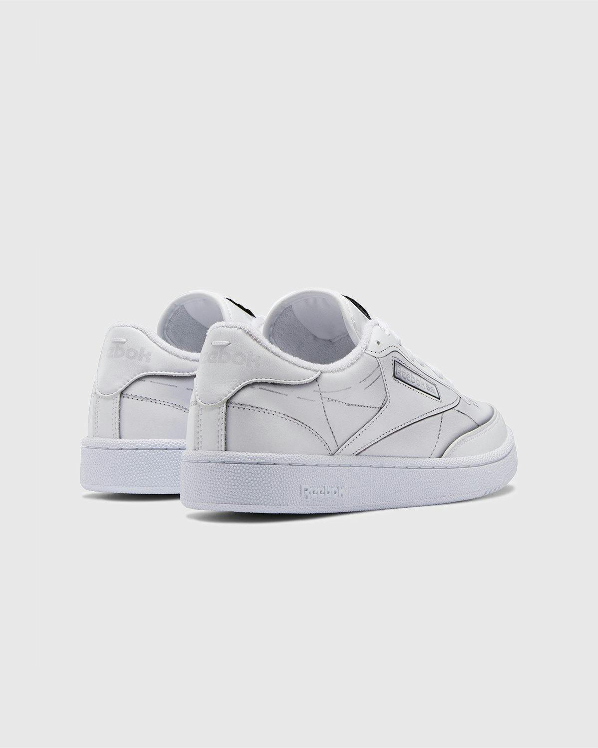 Maison Margiela x Reebok - Club C Trompe L’Oeil White - Footwear - White - Image 3