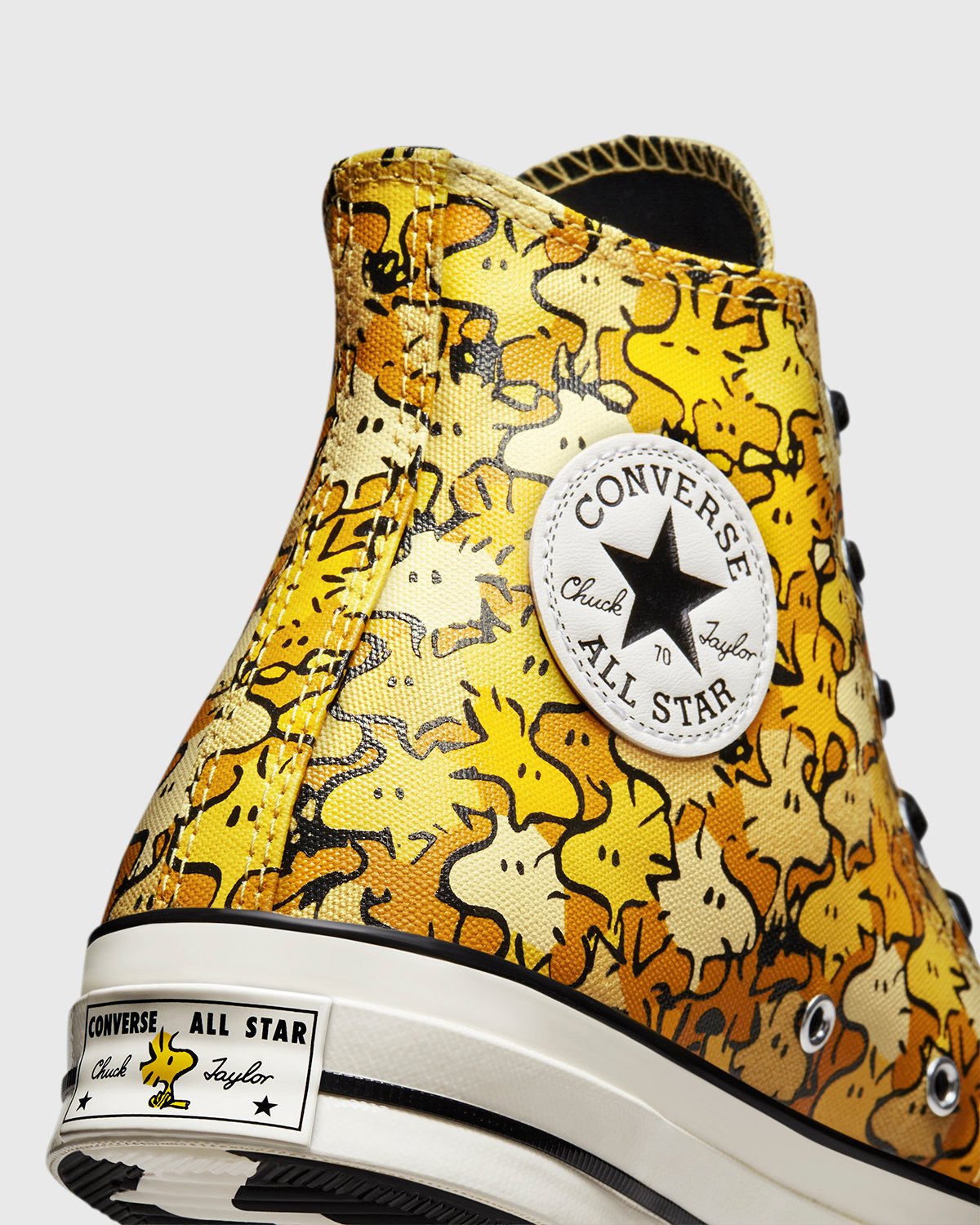Converse x Peanuts - Chuck 70 Hi Soba/Zinc Yellow/Topaz Gold - Footwear - Yellow - Image 6