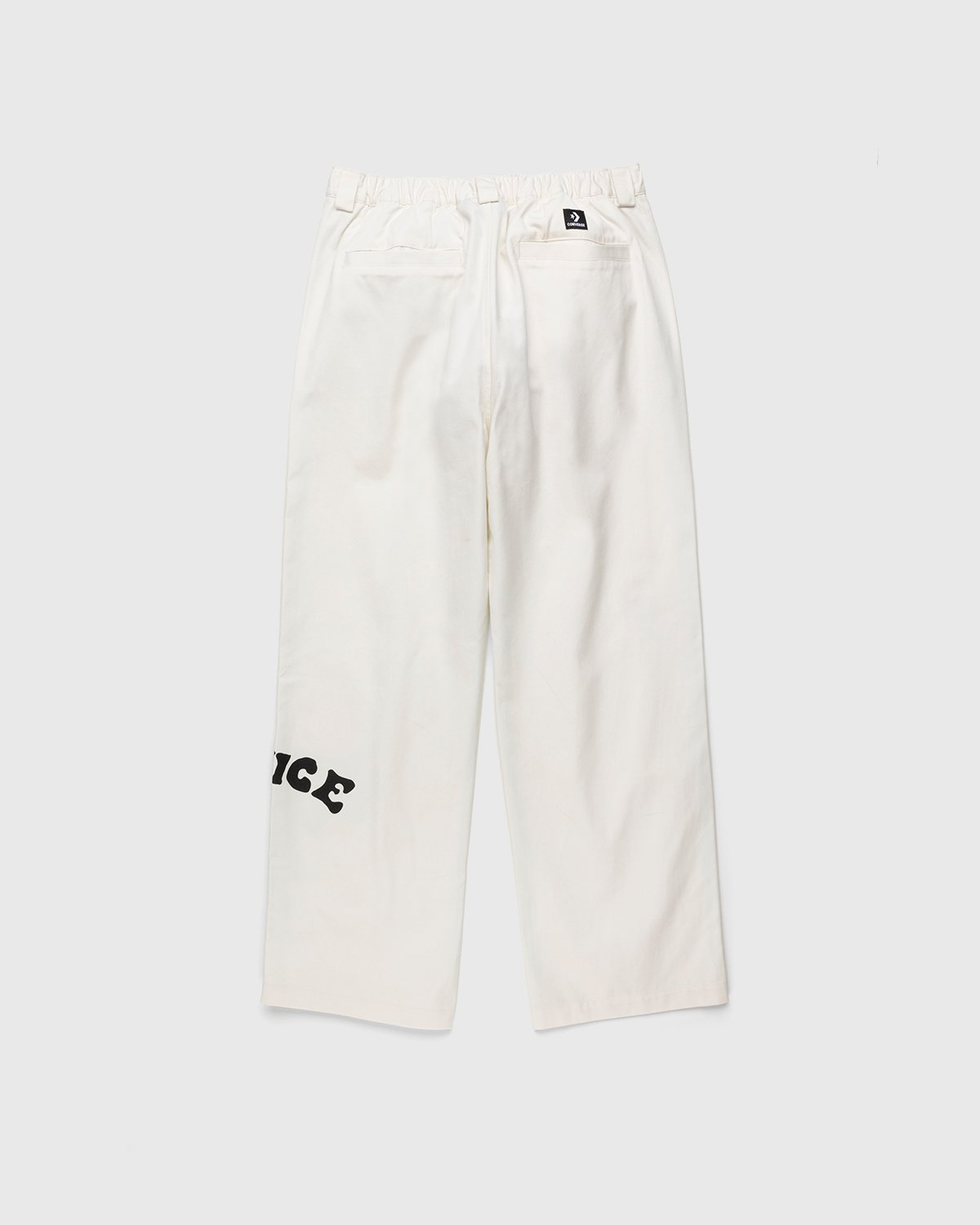 Converse - Much Love Double Pleat Chino Pant Egret - Clothing - White - Image 2
