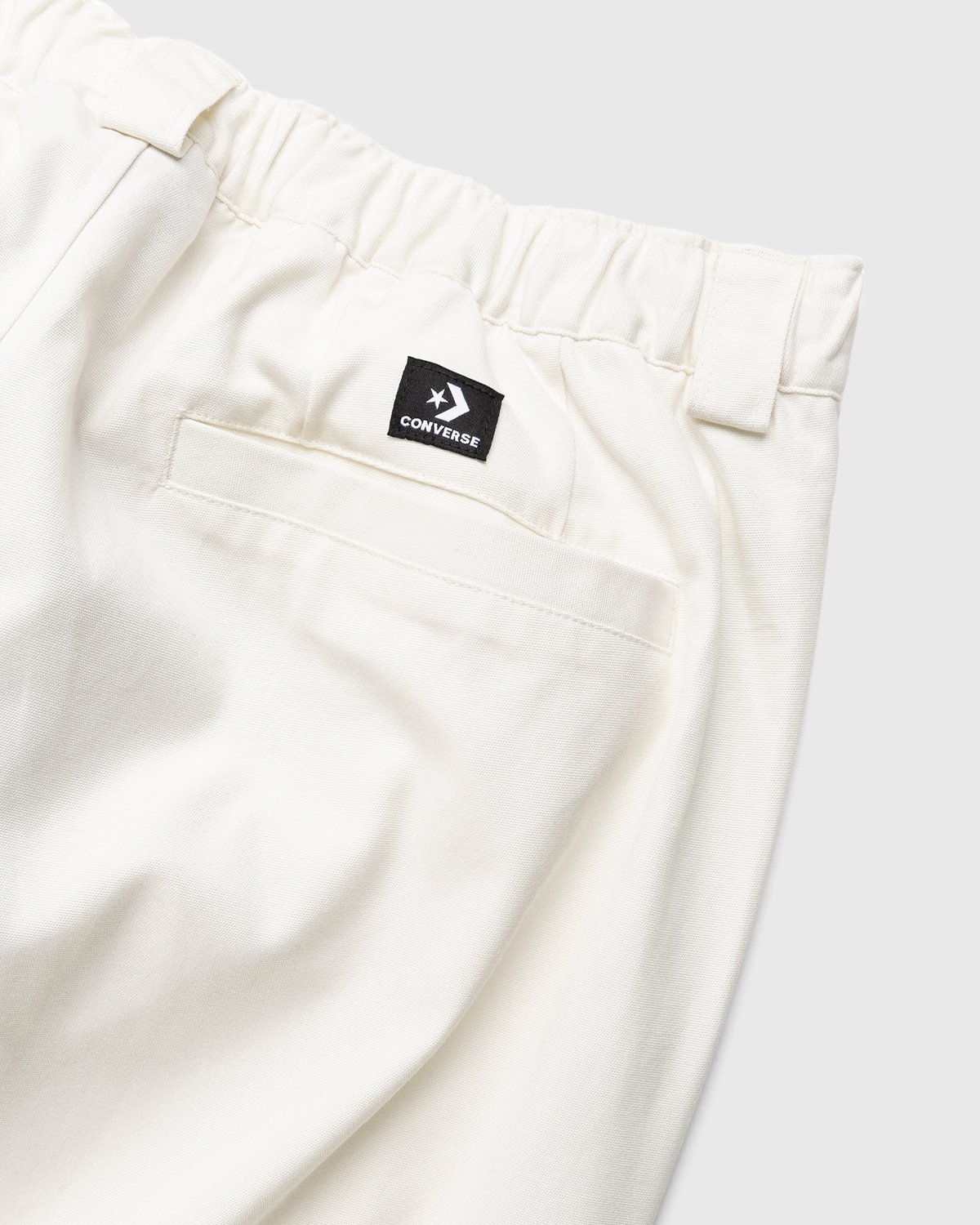 Converse - Much Love Double Pleat Chino Pant Egret - Clothing - White - Image 3