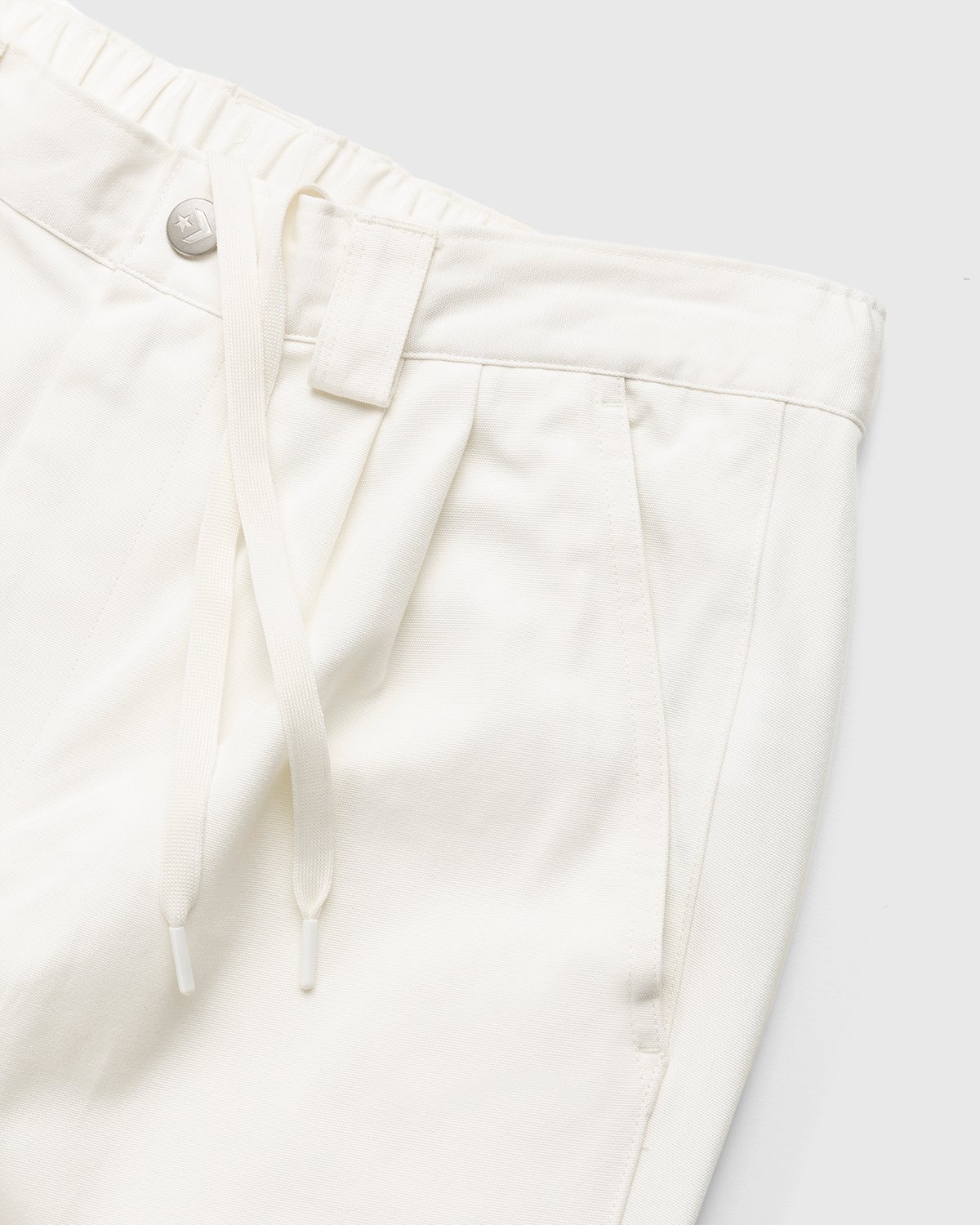 Converse - Much Love Double Pleat Chino Pant Egret - Clothing - White - Image 5