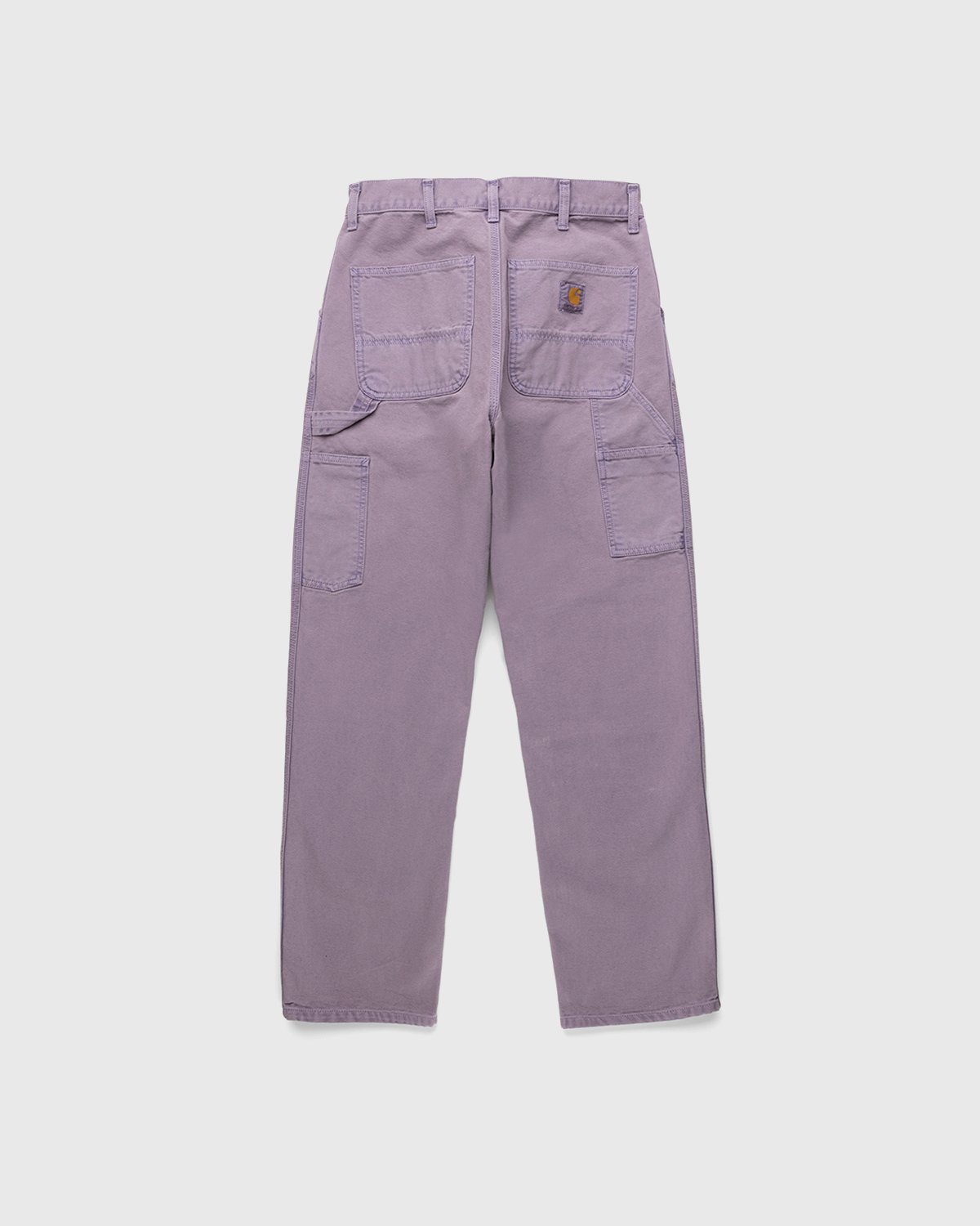 Carhartt WIP - Single Knee Pant Razzmic Faded - Clothing - Purple - Image 2