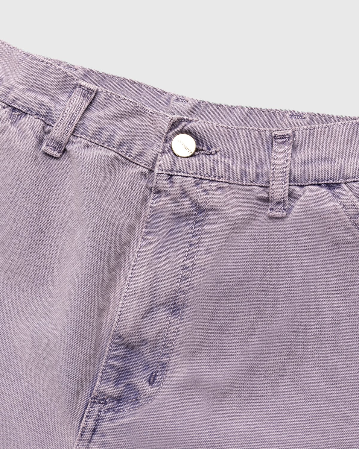 Carhartt WIP - Single Knee Pant Razzmic Faded - Clothing - Purple - Image 3