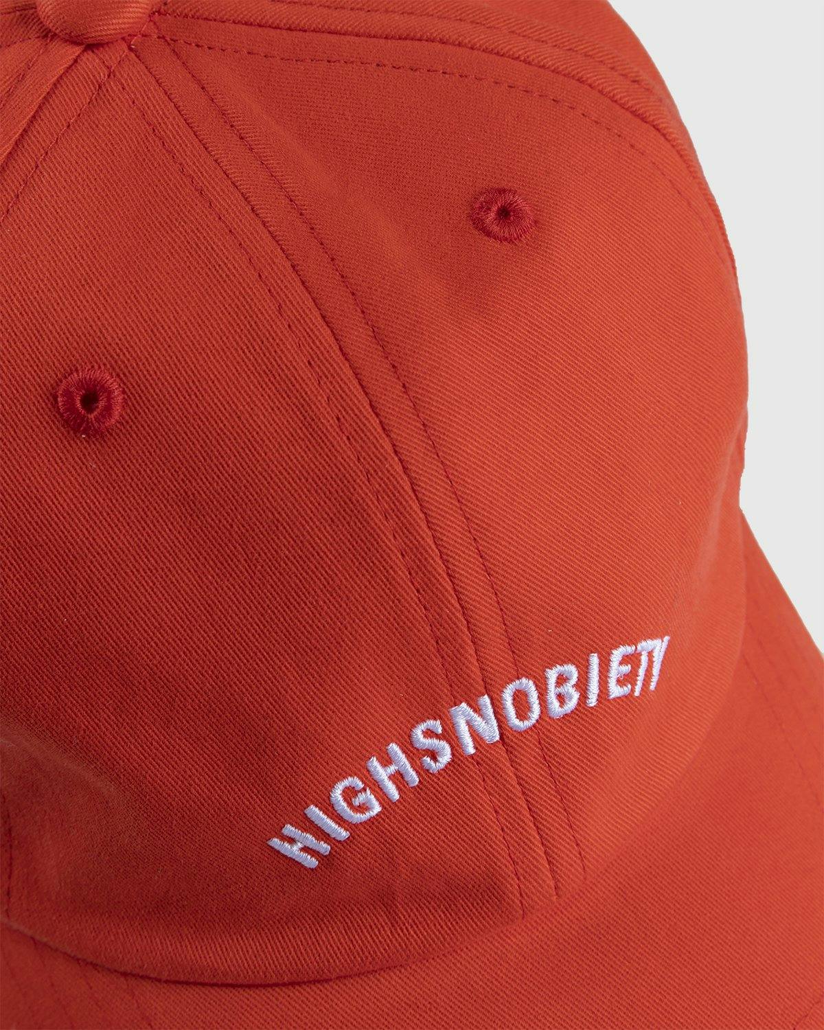 Highsnobiety - GATEZERO Logo Cap Red - Accessories - Red - Image 6