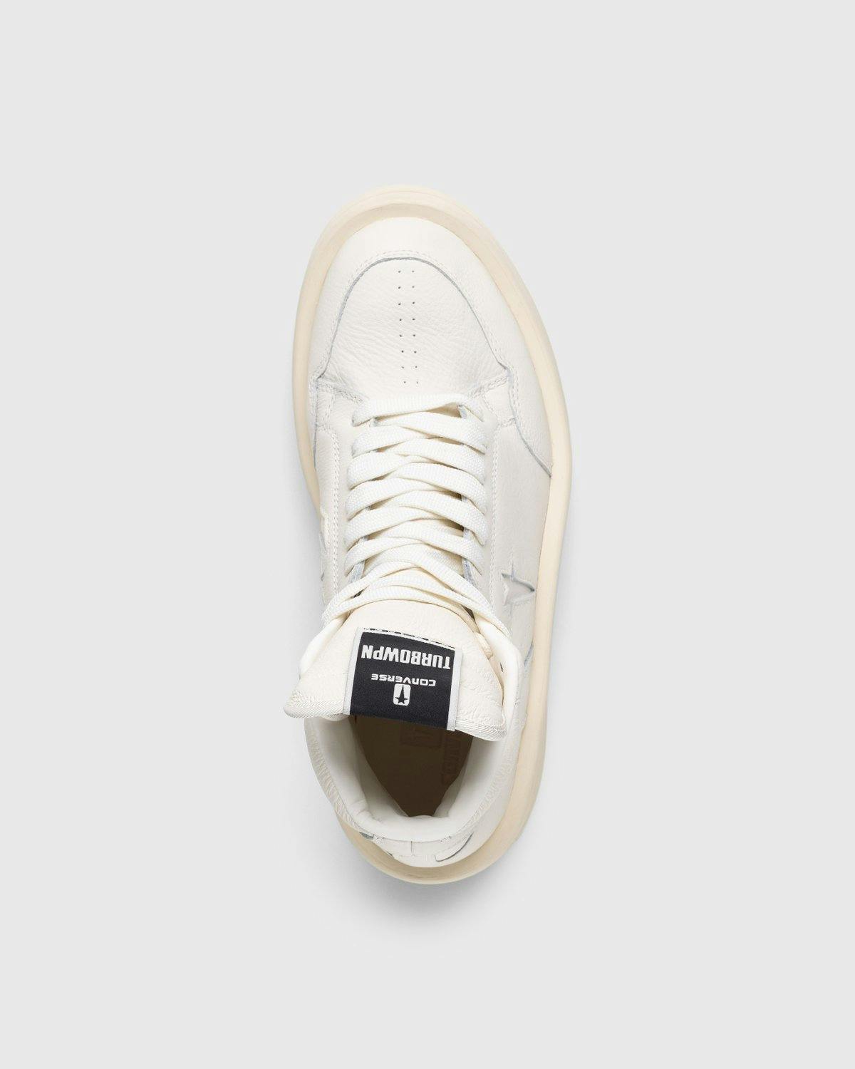 Converse x Rick Owens - TURBOWPN Egret/Egret/Cloud Cream - Footwear - White - Image 3