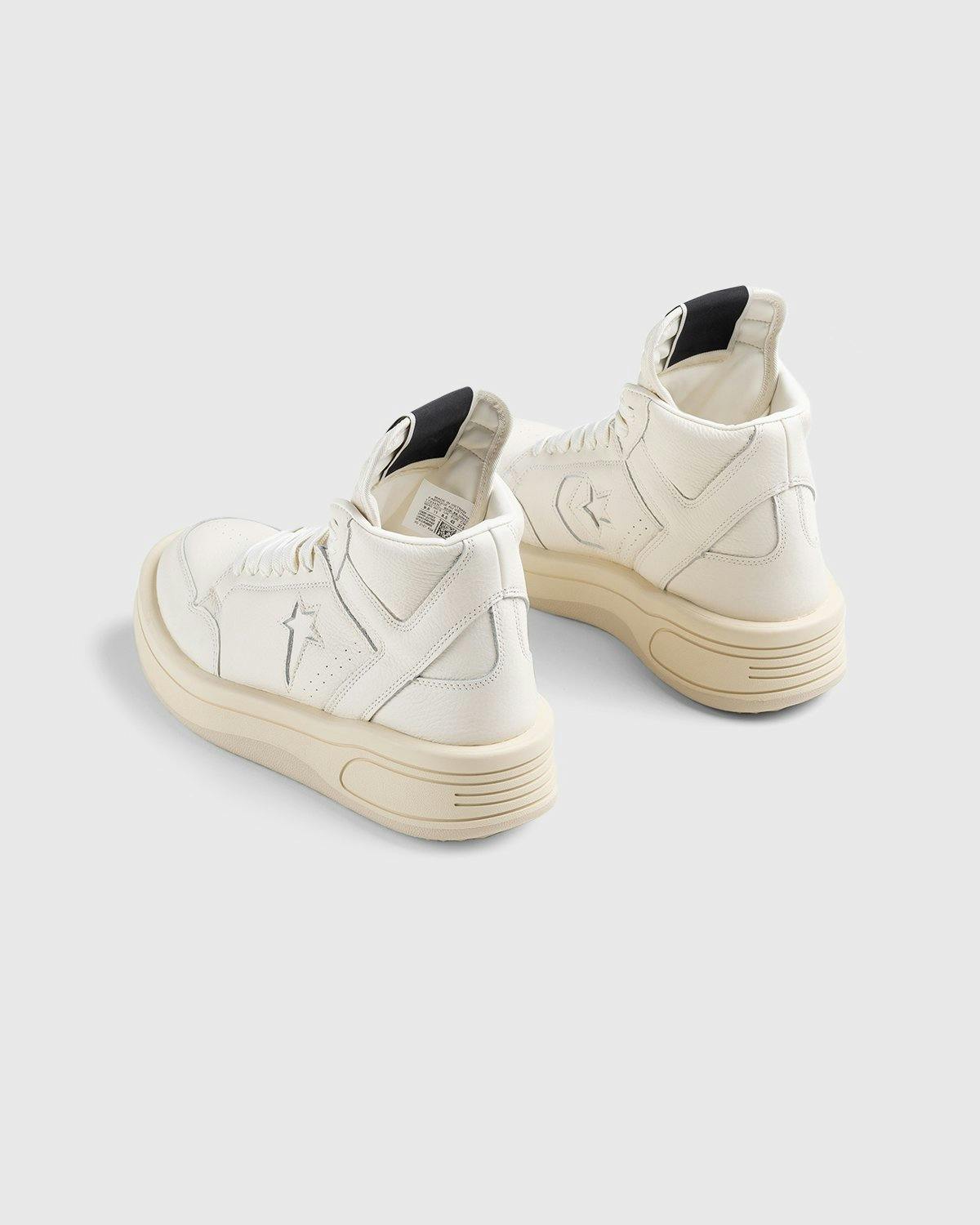 Converse x Rick Owens - TURBOWPN Egret/Egret/Cloud Cream - Footwear - White - Image 4