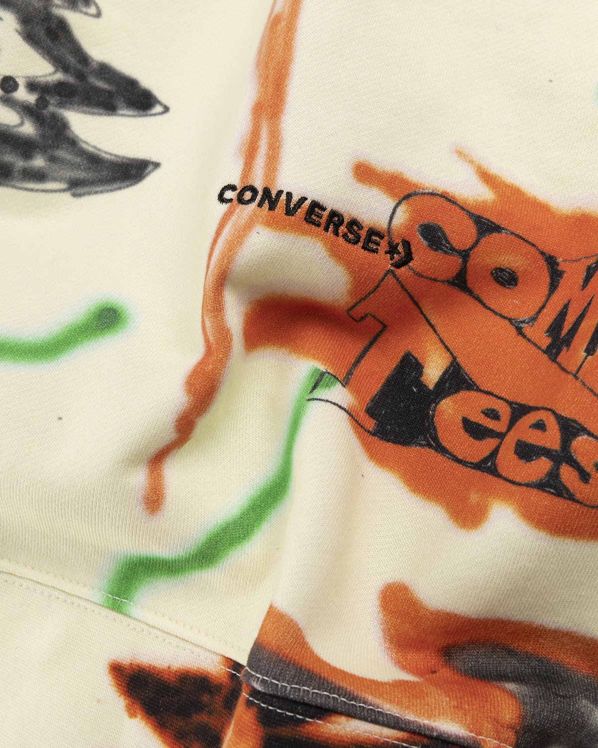 Converse x Come Tees - Floral Triangle Tee Bone - Clothing - Multi - Image 6