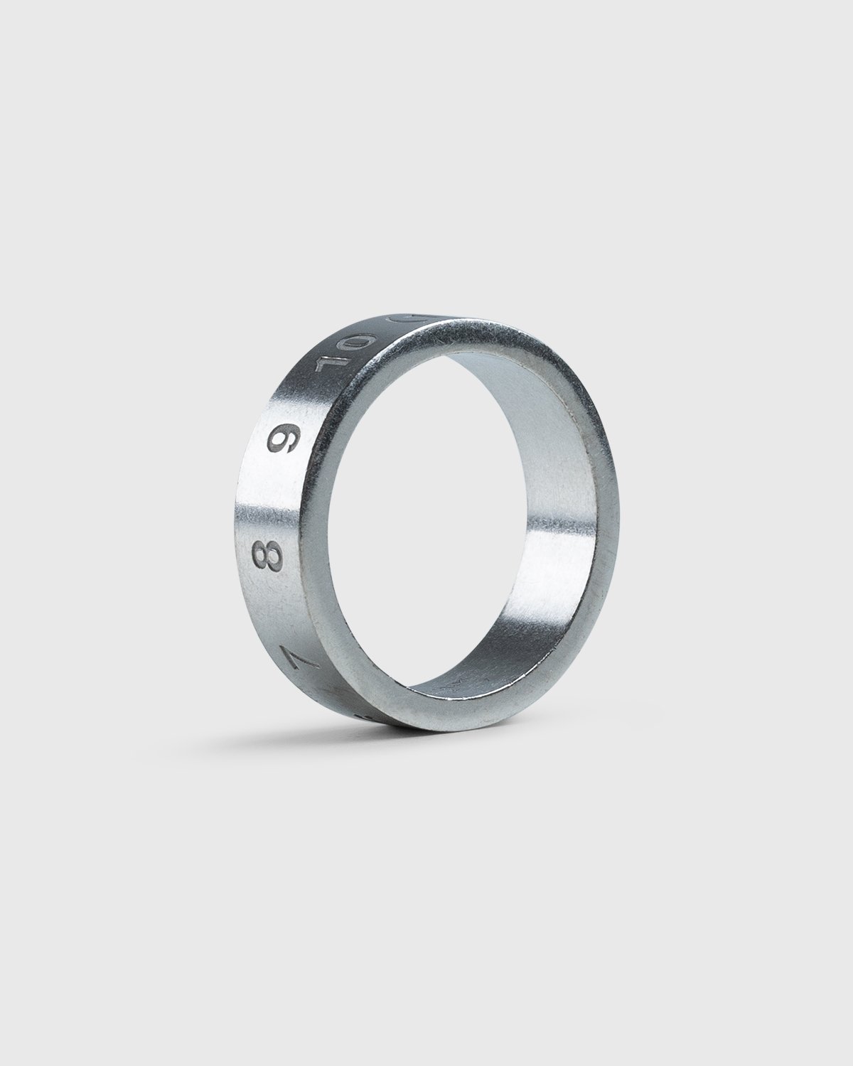 Maison Margiela - Logo Ring Silver - Accessories - Silver - Image 3