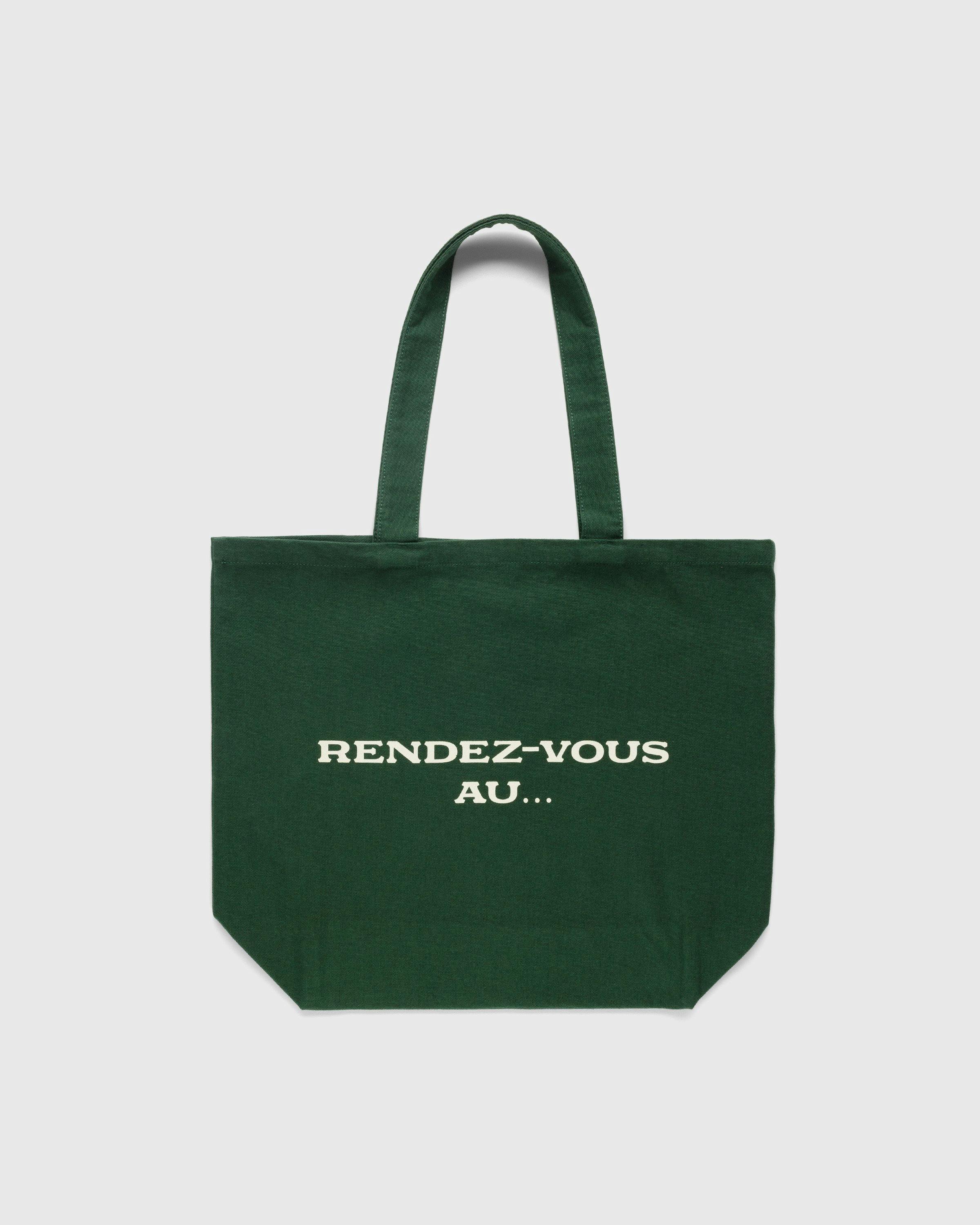 Café de Flore x Highsnobiety - Not In Paris 4 Rendez-vous Au Tote Bag Green - Accessories - Green - Image 2