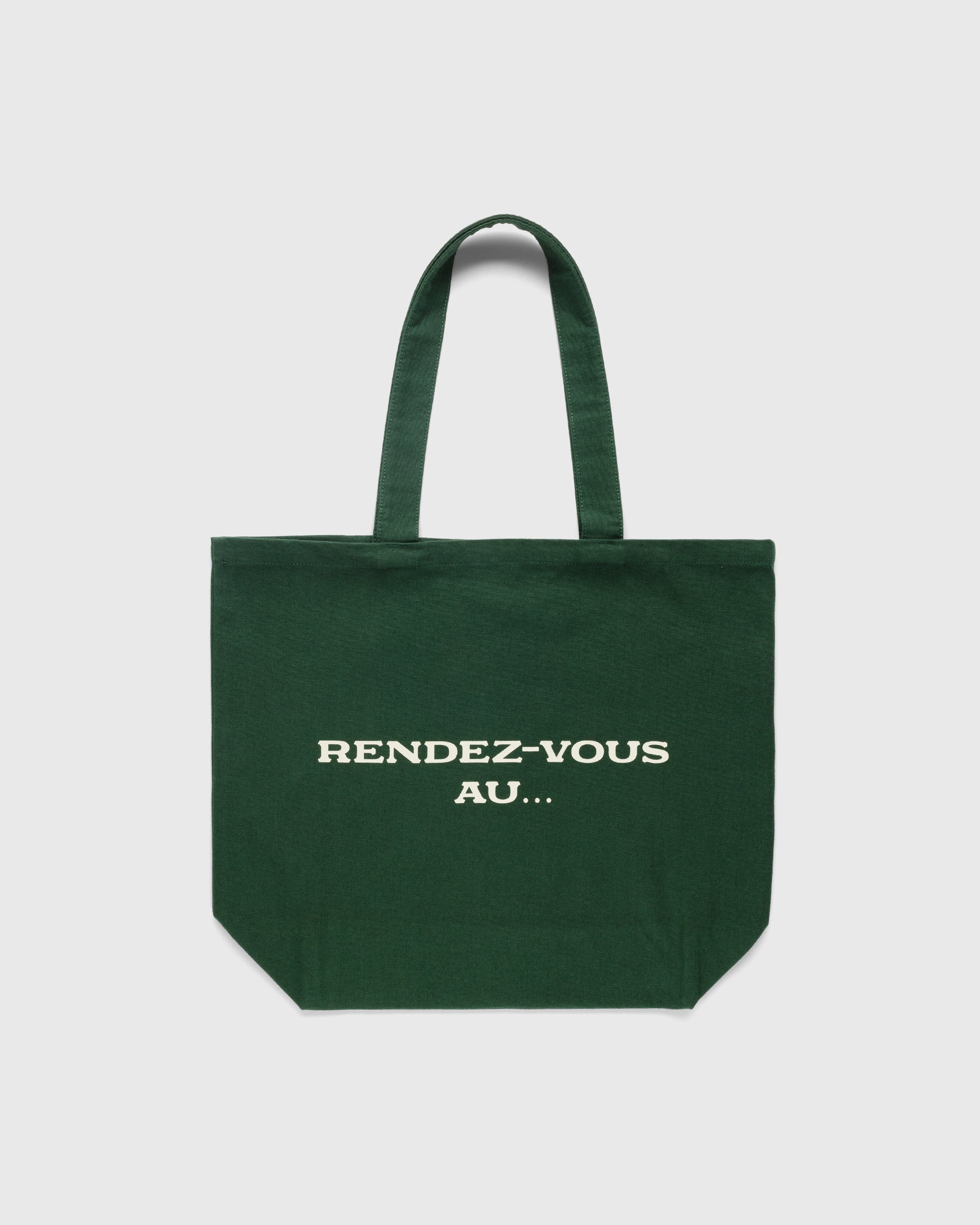 Café de Flore x Highsnobiety - Not In Paris 4 Rendez-vous Au Tote Bag Green - Accessories - Green - Image 2