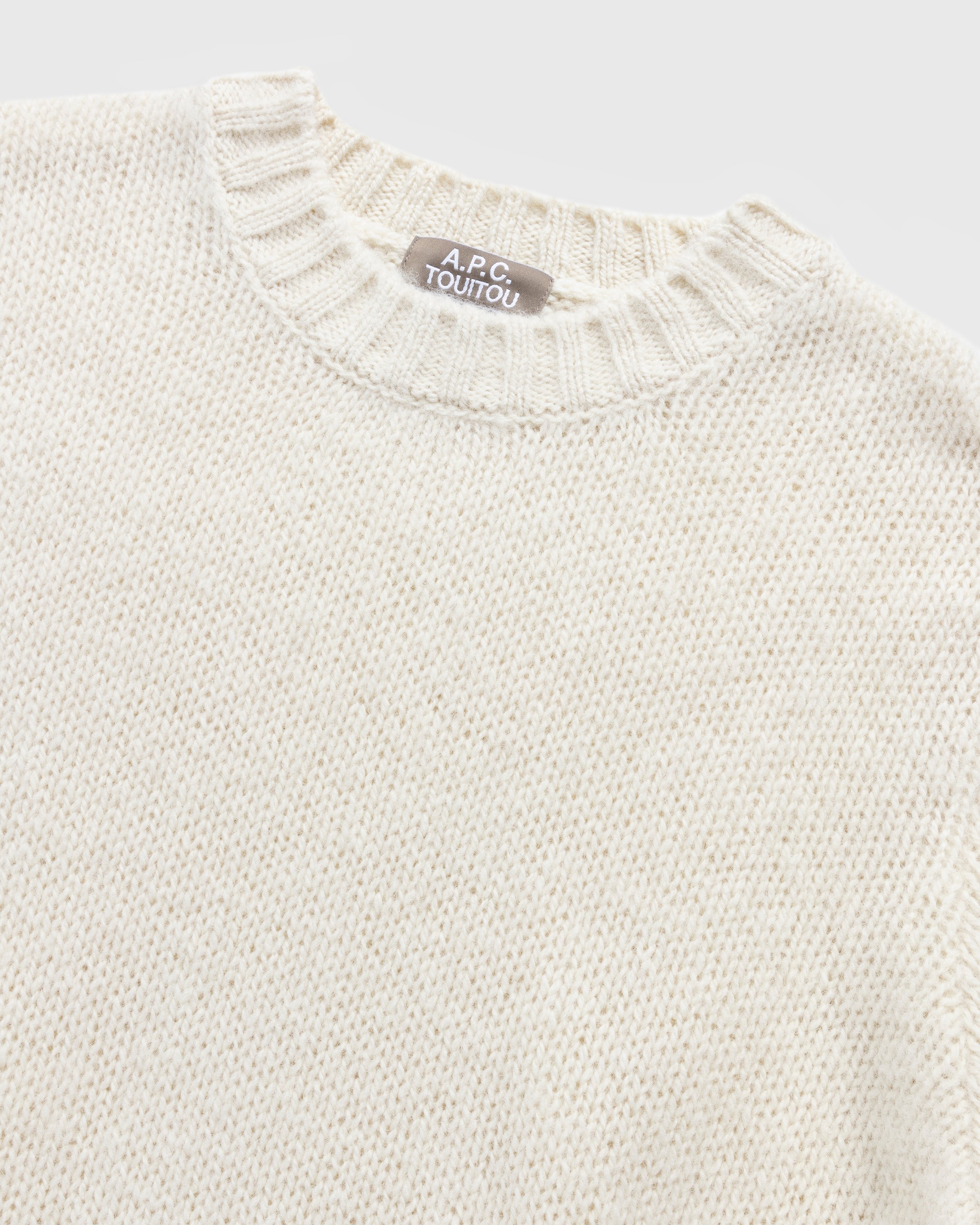 A.P.C. x Jean Touitou - Jim Sweater Off White - Clothing - Offwhite - Image 3