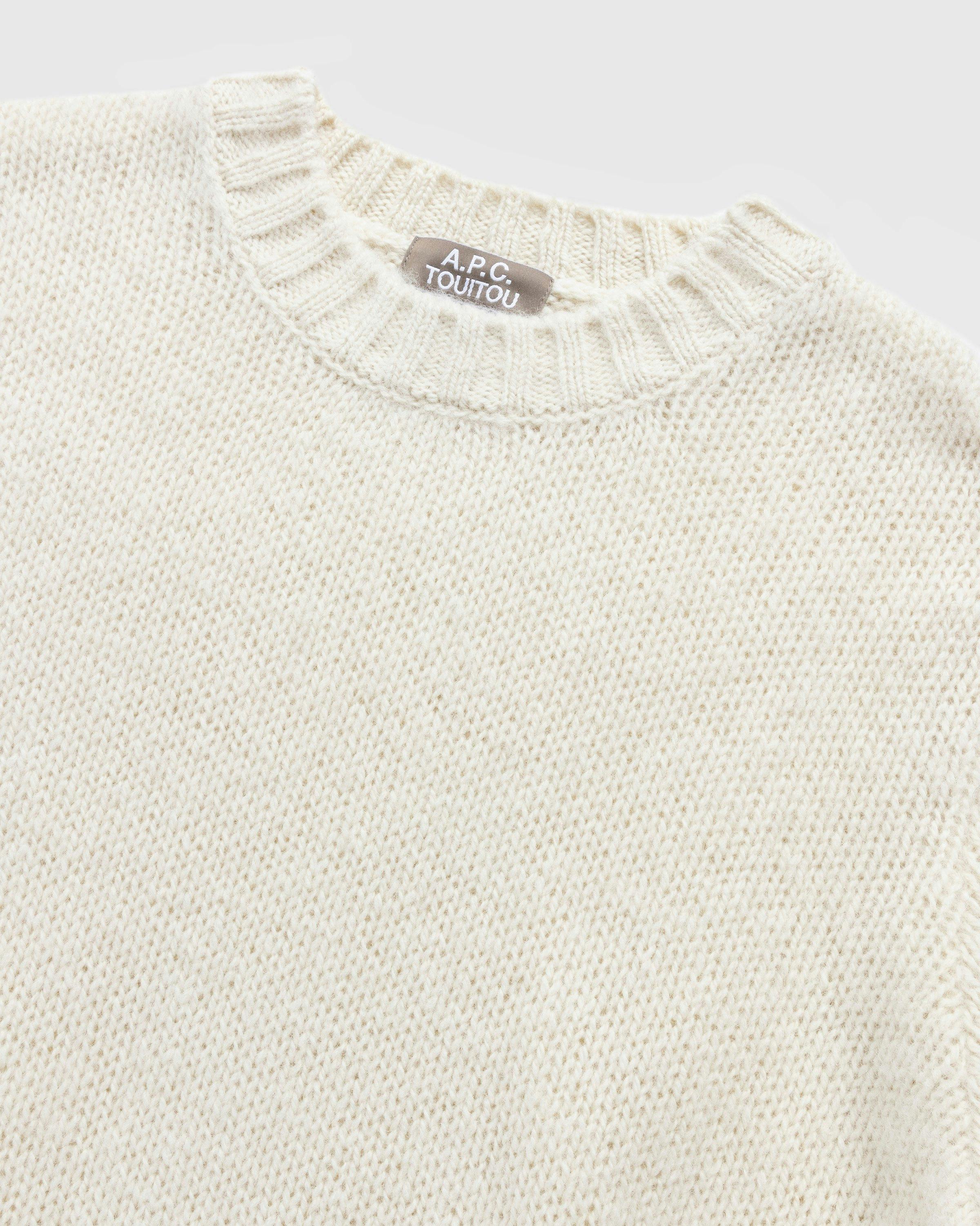 A.P.C. x Jean Touitou - Jim Sweater Off White - Clothing - Offwhite - Image 3