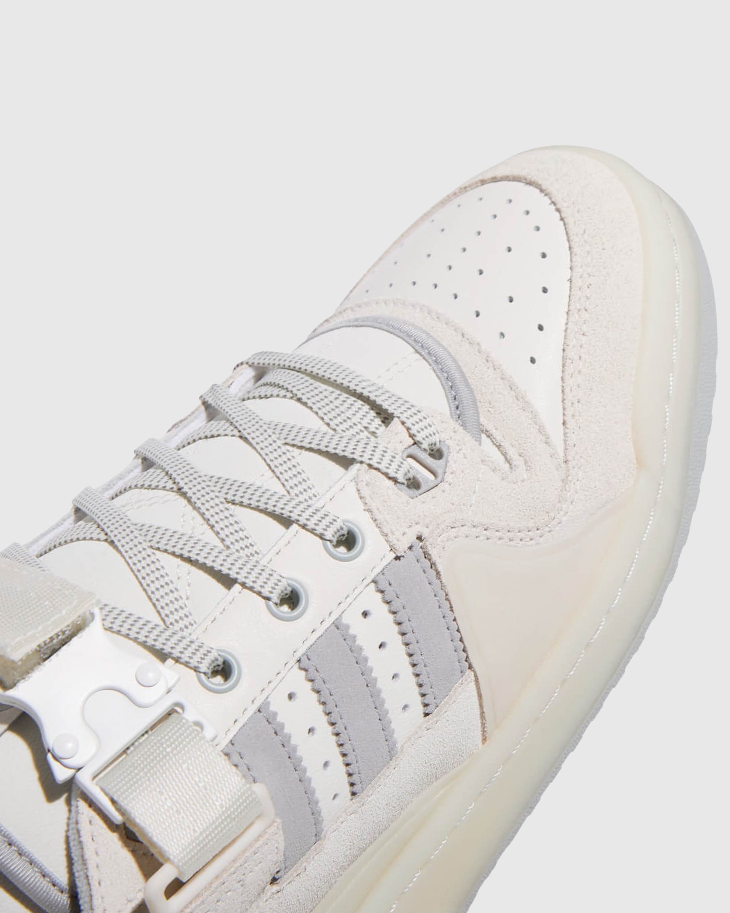 Adidas x Bad Bunny - Forum Low Cloud White/Clear Onix/Chalk White - Footwear - White - Image 4