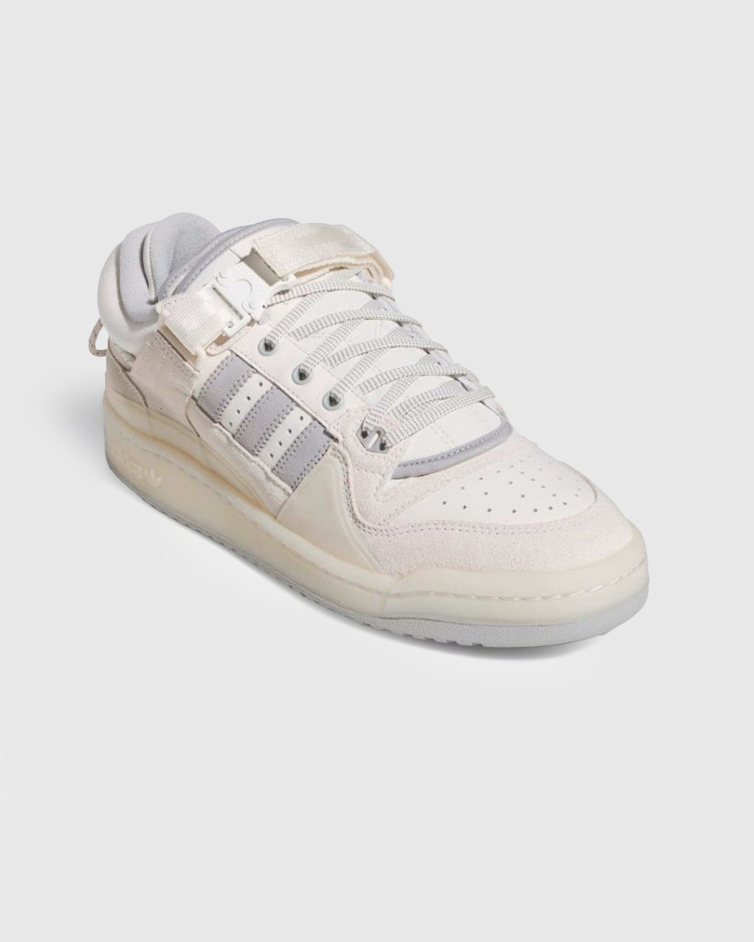 Adidas x Bad Bunny - Forum Low Cloud White/Clear Onix/Chalk White - Footwear - White - Image 5