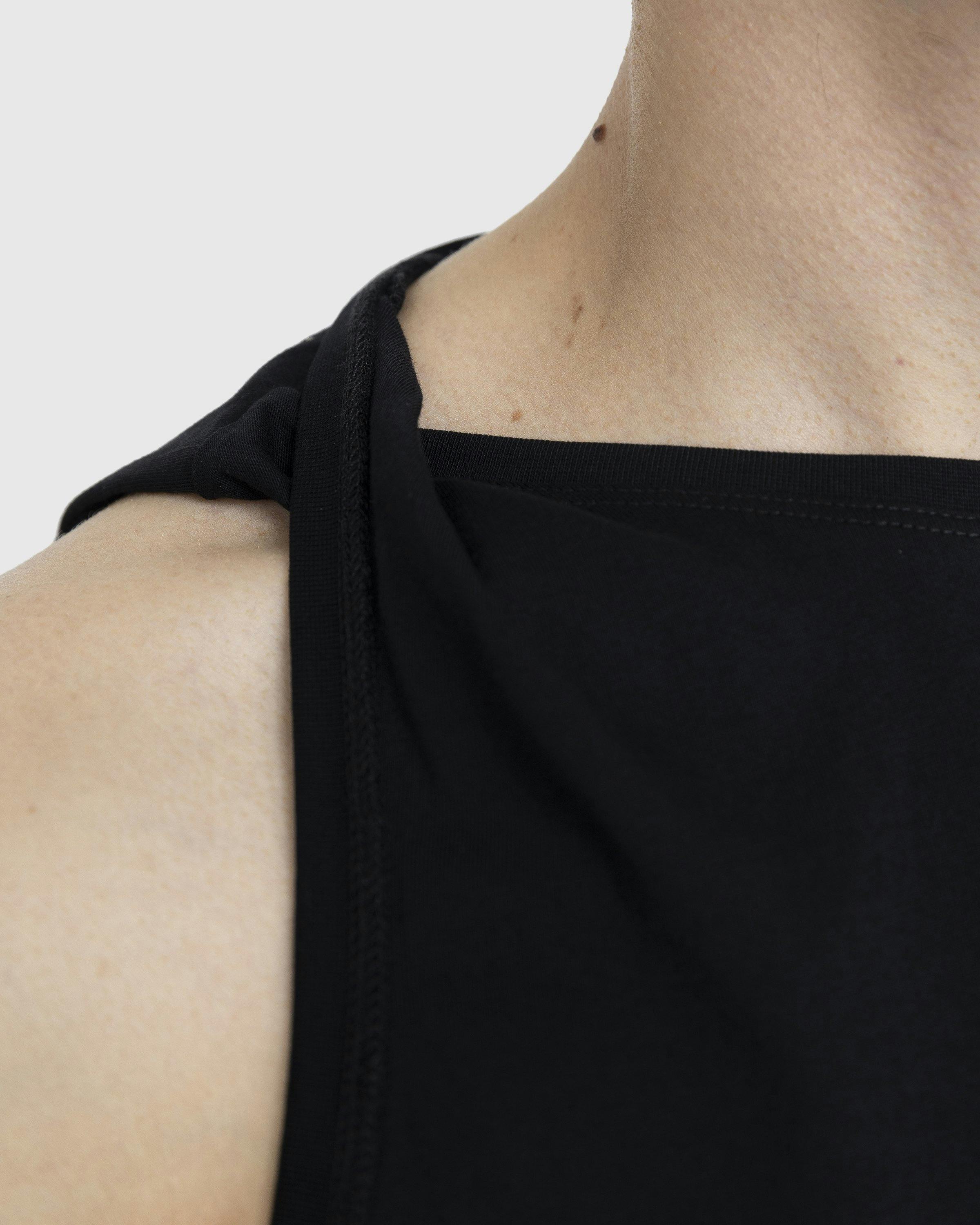 Y/Project - Twisted Shoulder Tank Top Black - Clothing - Black - Image 6