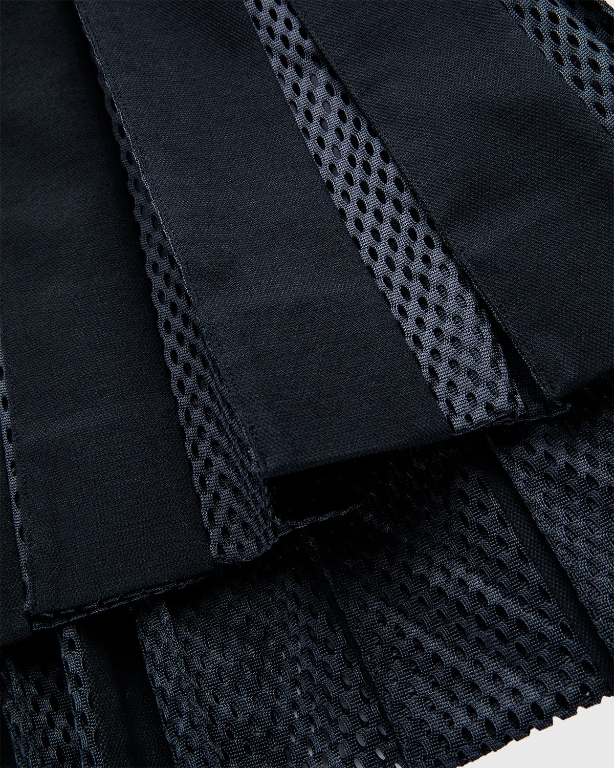 Thom Browne x Highsnobiety - Women’s Pleated Mesh Skirt Black - Clothing - Black - Image 6