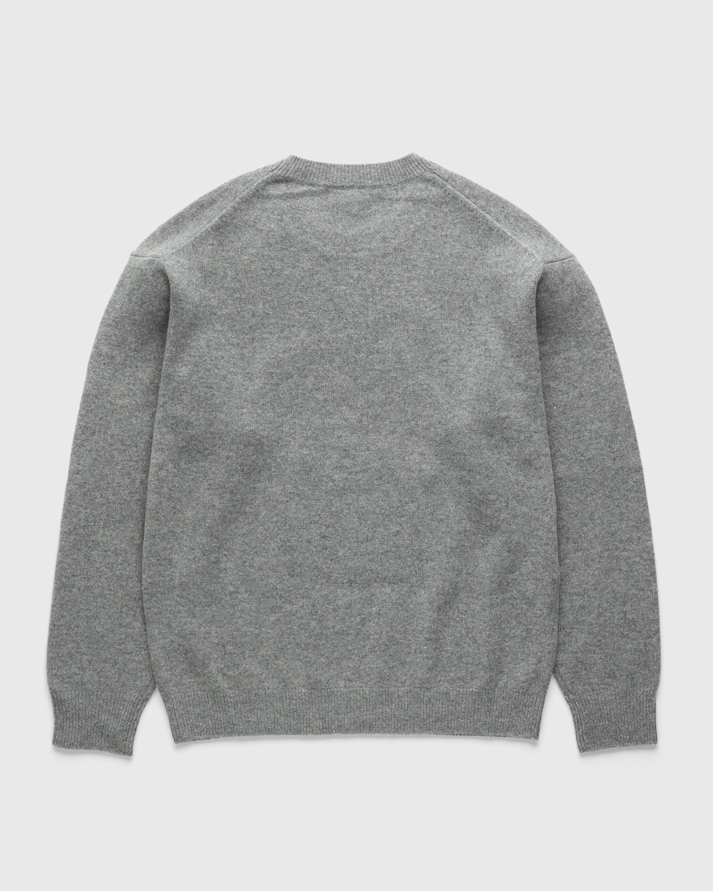 Kenzo - Boke Flower Merino Wool Sweater Middle Grey - Clothing - Grey - Image 2