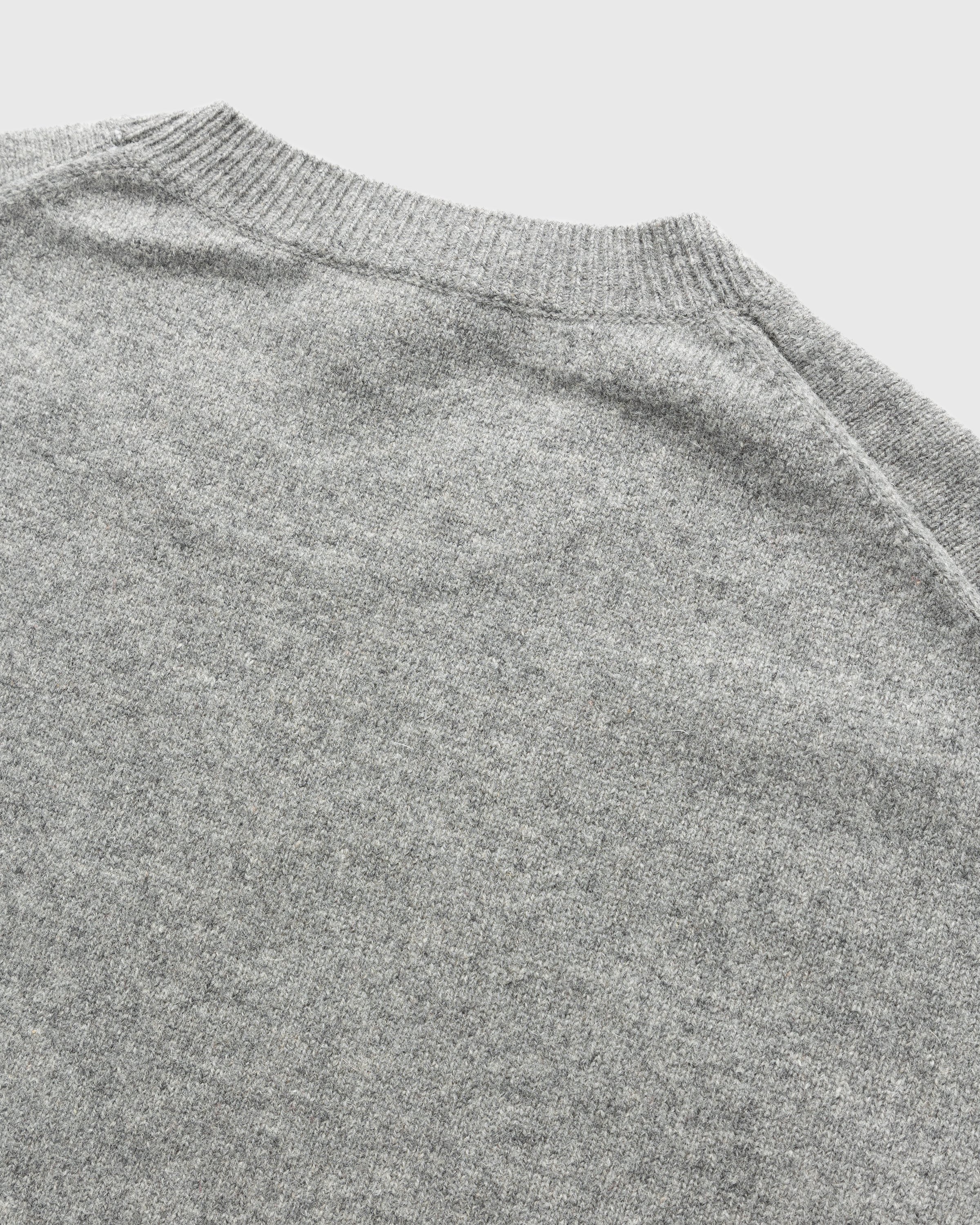 Kenzo - Boke Flower Merino Wool Sweater Middle Grey - Clothing - Grey - Image 3