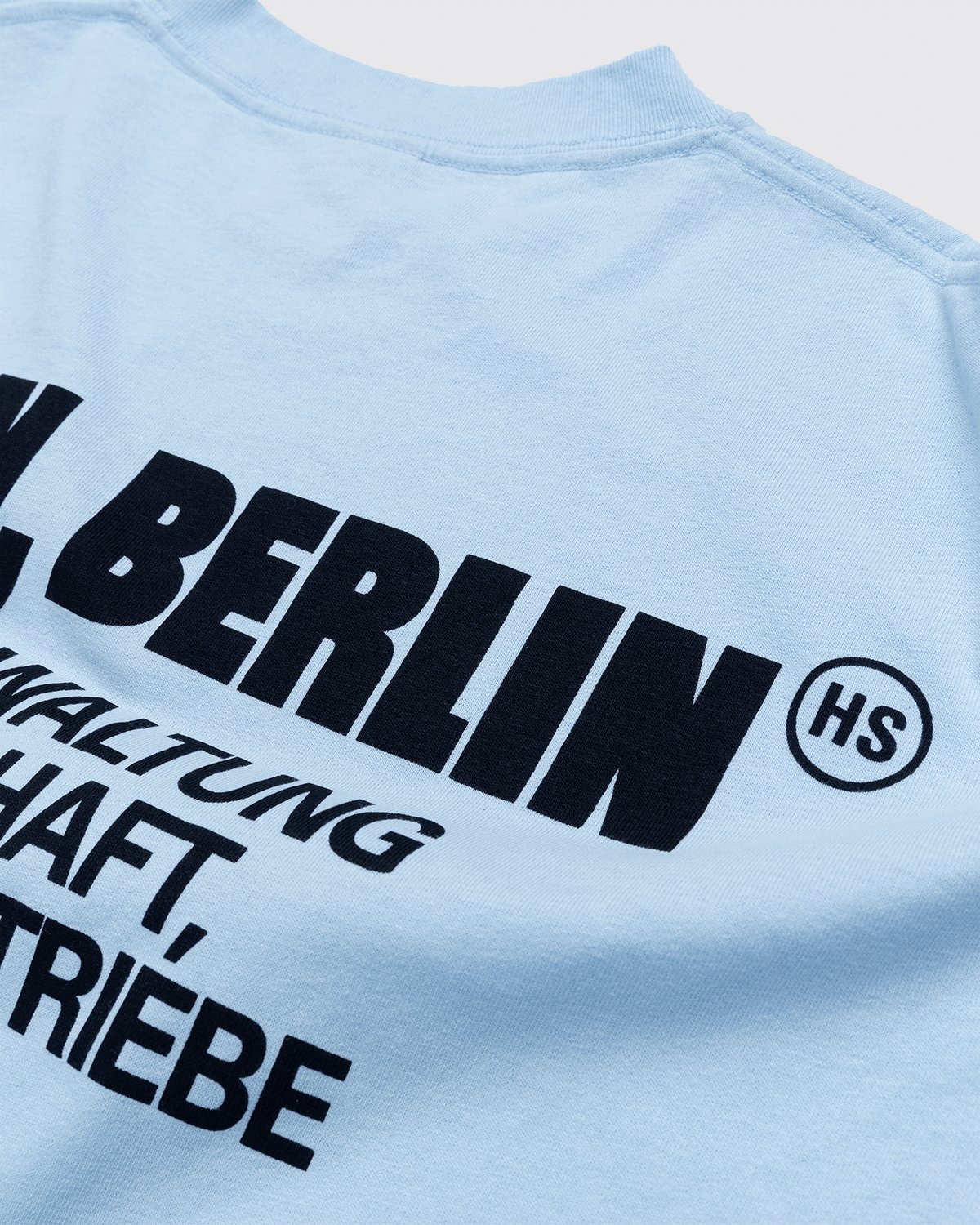 Highsnobiety - Berlin Berlin 2 T-Shirt Blue - Clothing - Blue - Image 4
