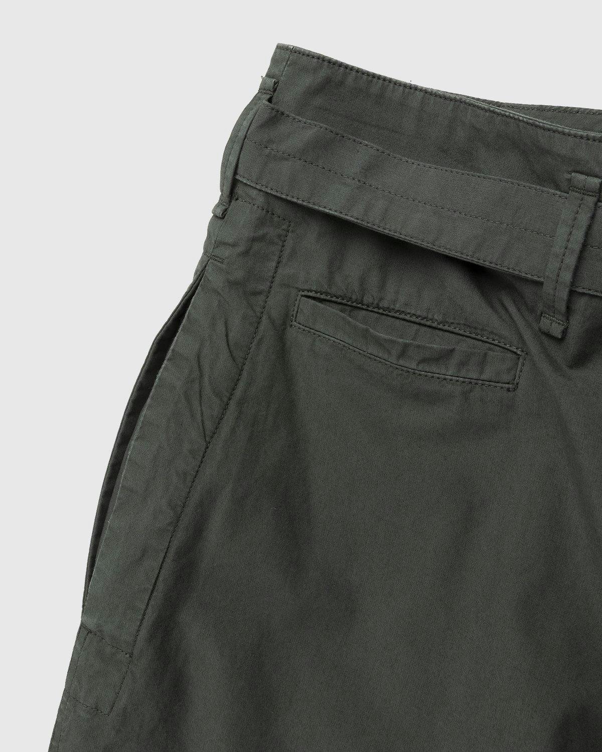 Lemaire - Water Repellent Trench Pants Deep Forest - Clothing - Grey - Image 5