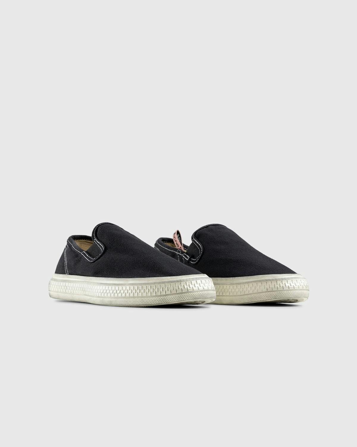 Acne Studios - Ballow Tumbled Slip On Black White - Footwear - Black - Image 4