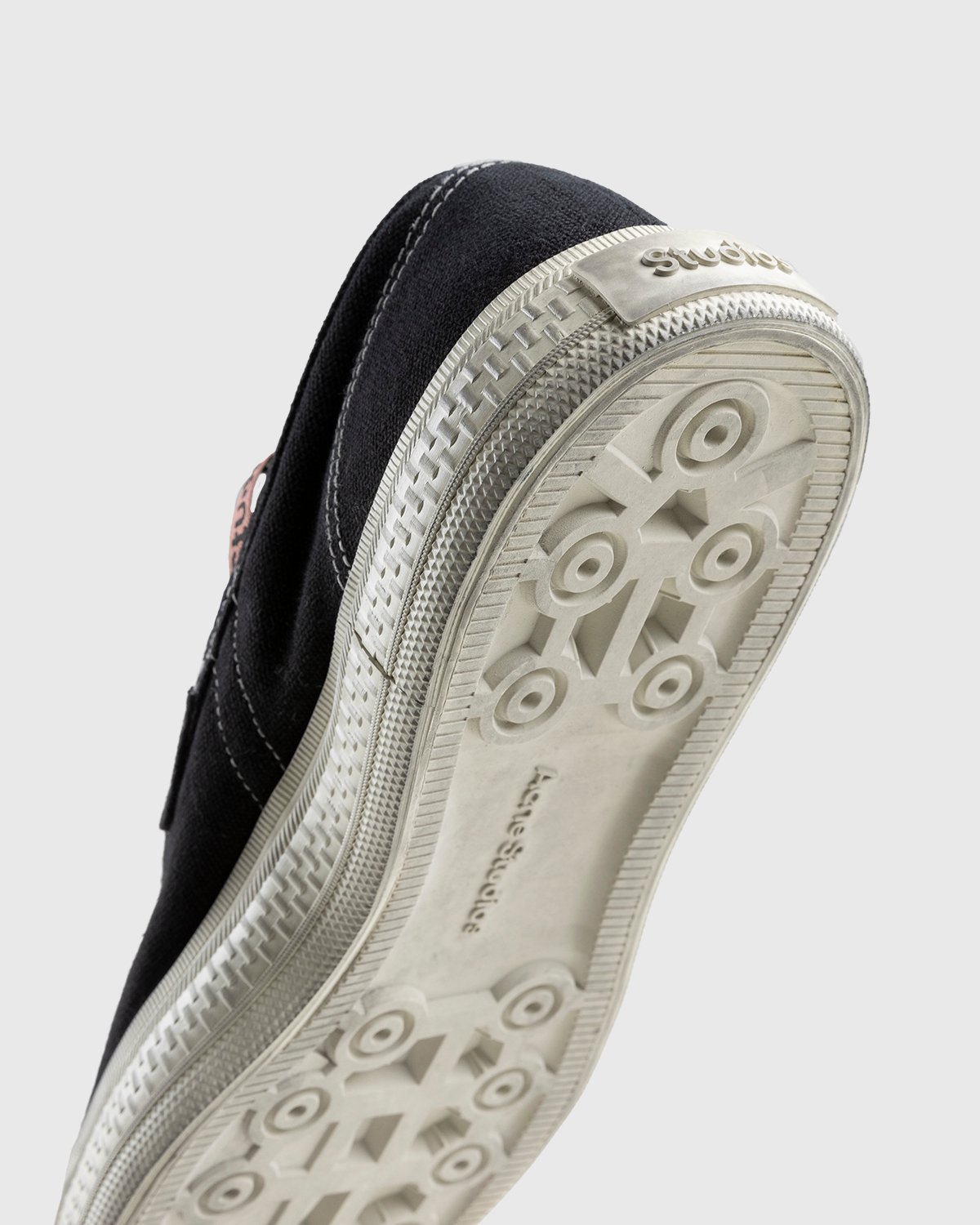 Acne Studios - Ballow Tumbled Slip On Black White - Footwear - Black - Image 5