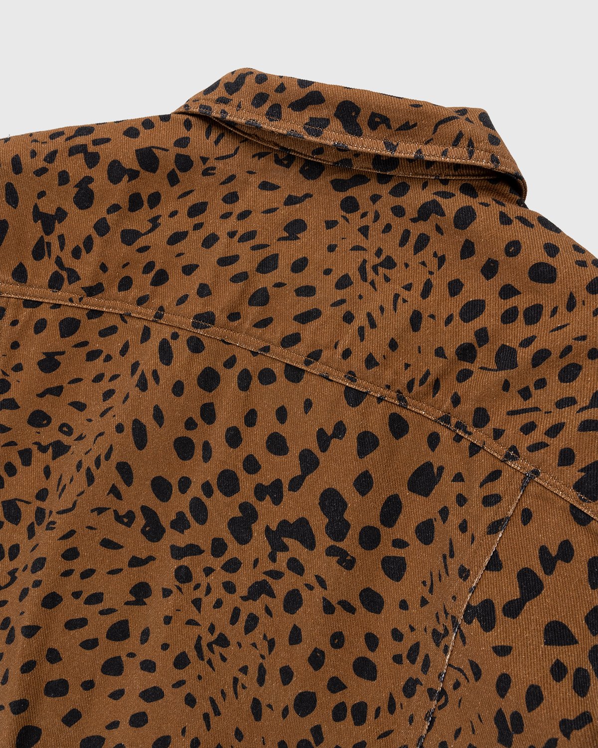 Noon Goons - Go Leopard Denim Jacket Brown - Clothing - Brown - Image 3