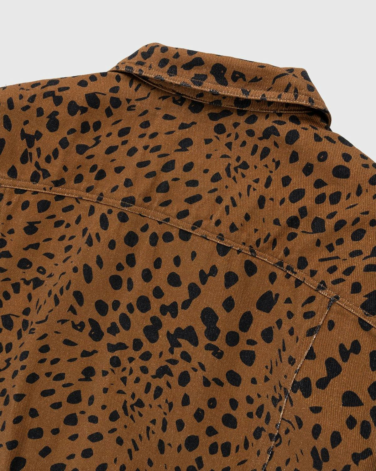 Noon Goons - Go Leopard Denim Jacket Brown - Clothing - Brown - Image 3