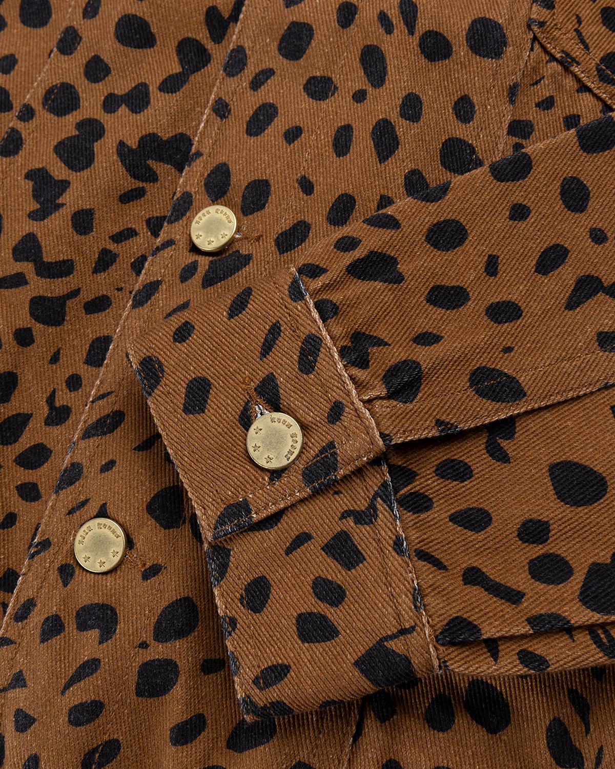 Noon Goons - Go Leopard Denim Jacket Brown - Clothing - Brown - Image 5