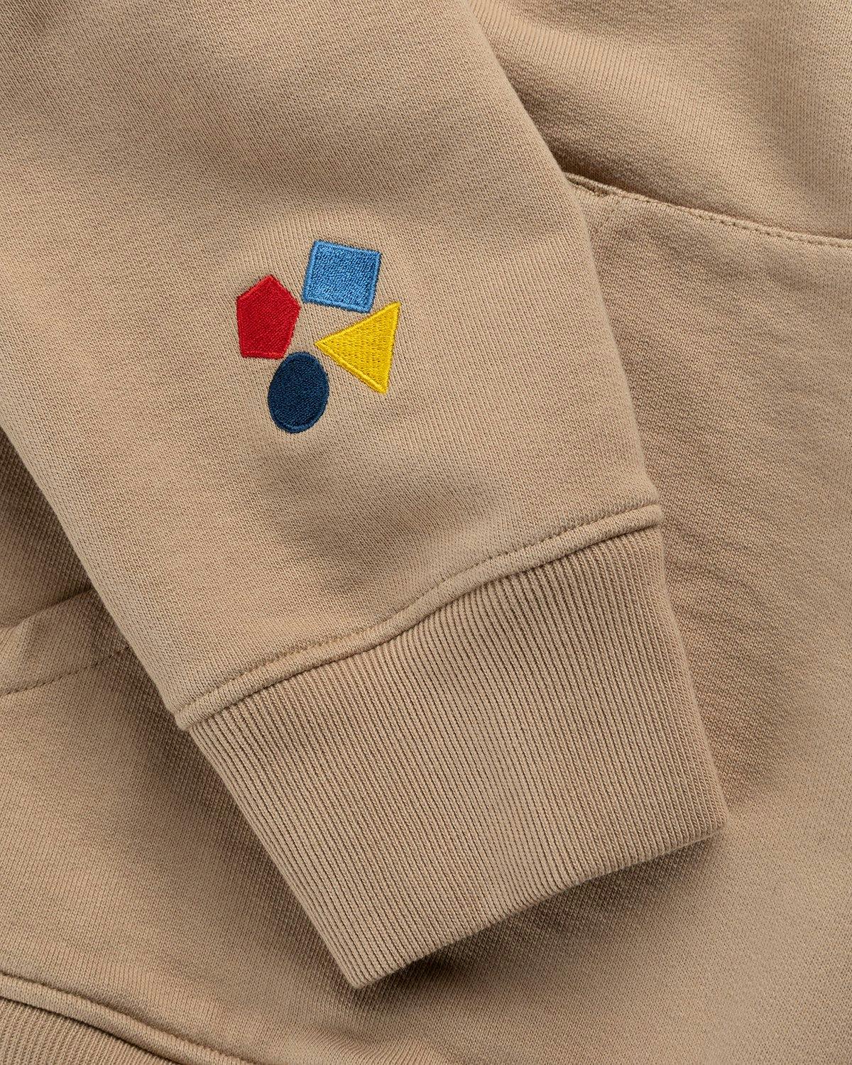 Jacob & Co. x Highsnobiety - Multicolor Logo Fleece Hoodie Brown - Clothing - Brown - Image 4