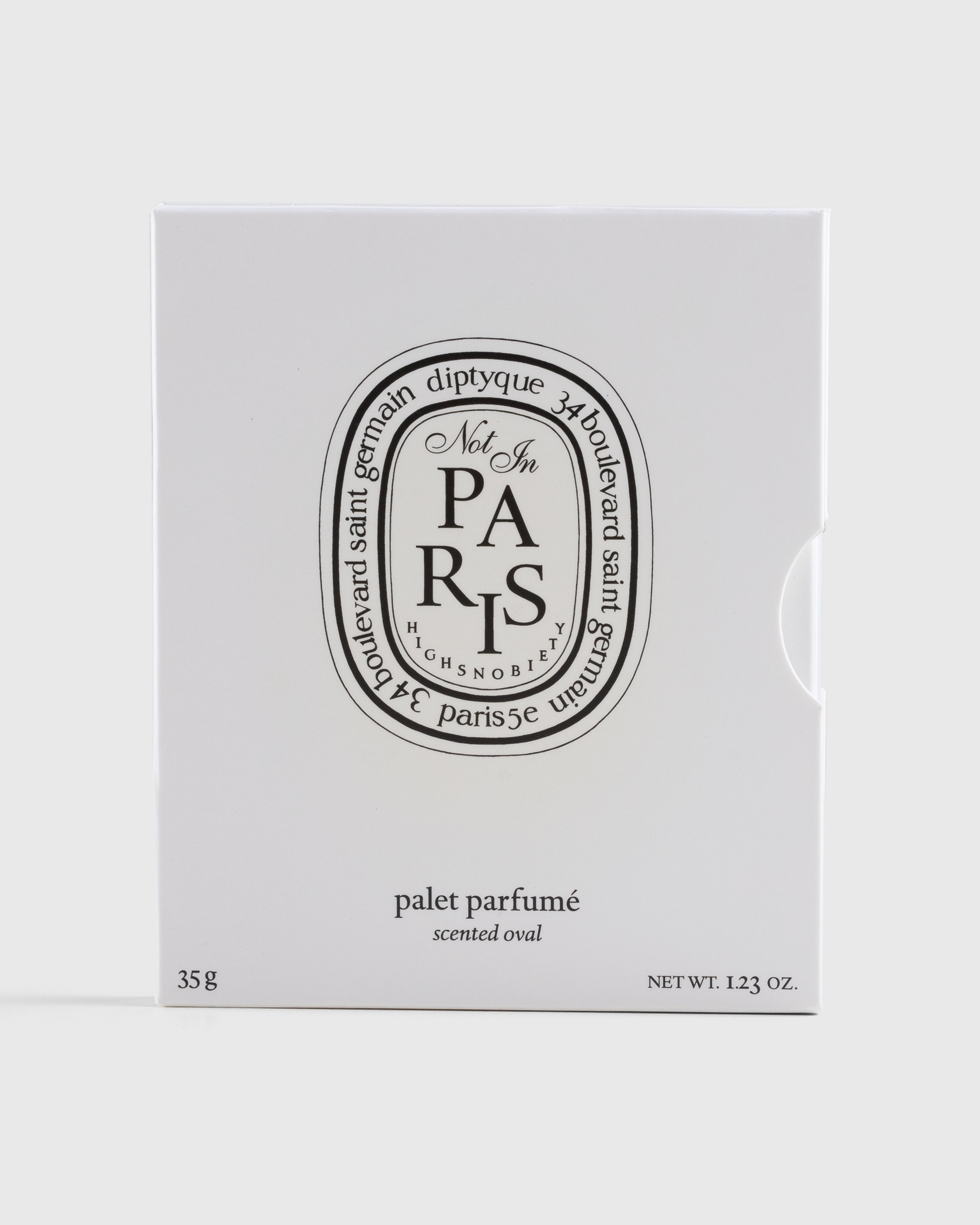 Diptyque x Highsnobiety - Not In Paris 4 Scented Oval White - Lifestyle - White - Image 5