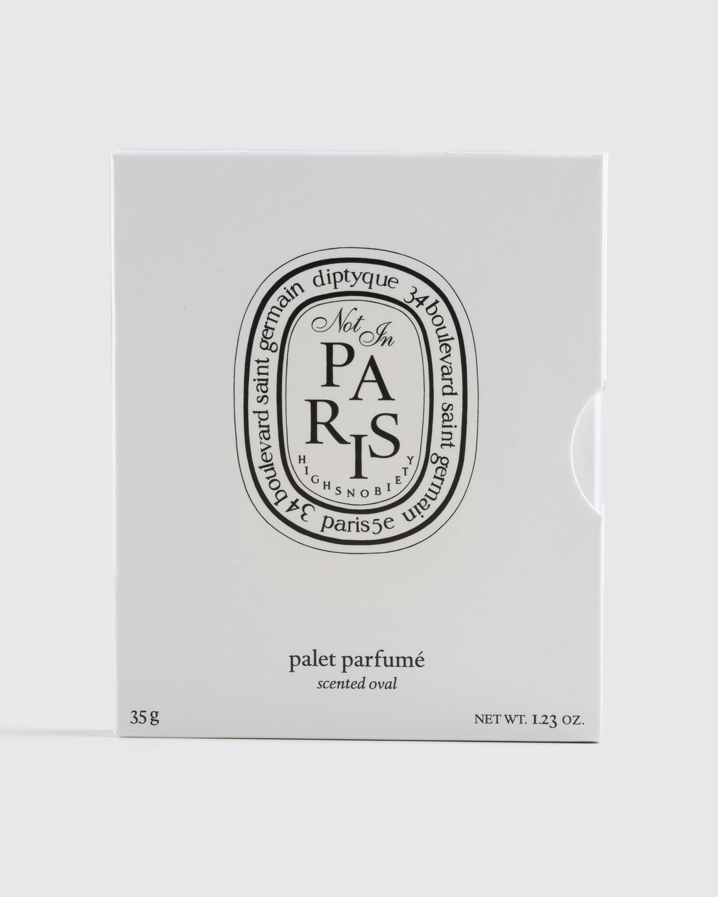 Diptyque x Highsnobiety - Not In Paris 4 Scented Oval White - Lifestyle - White - Image 5