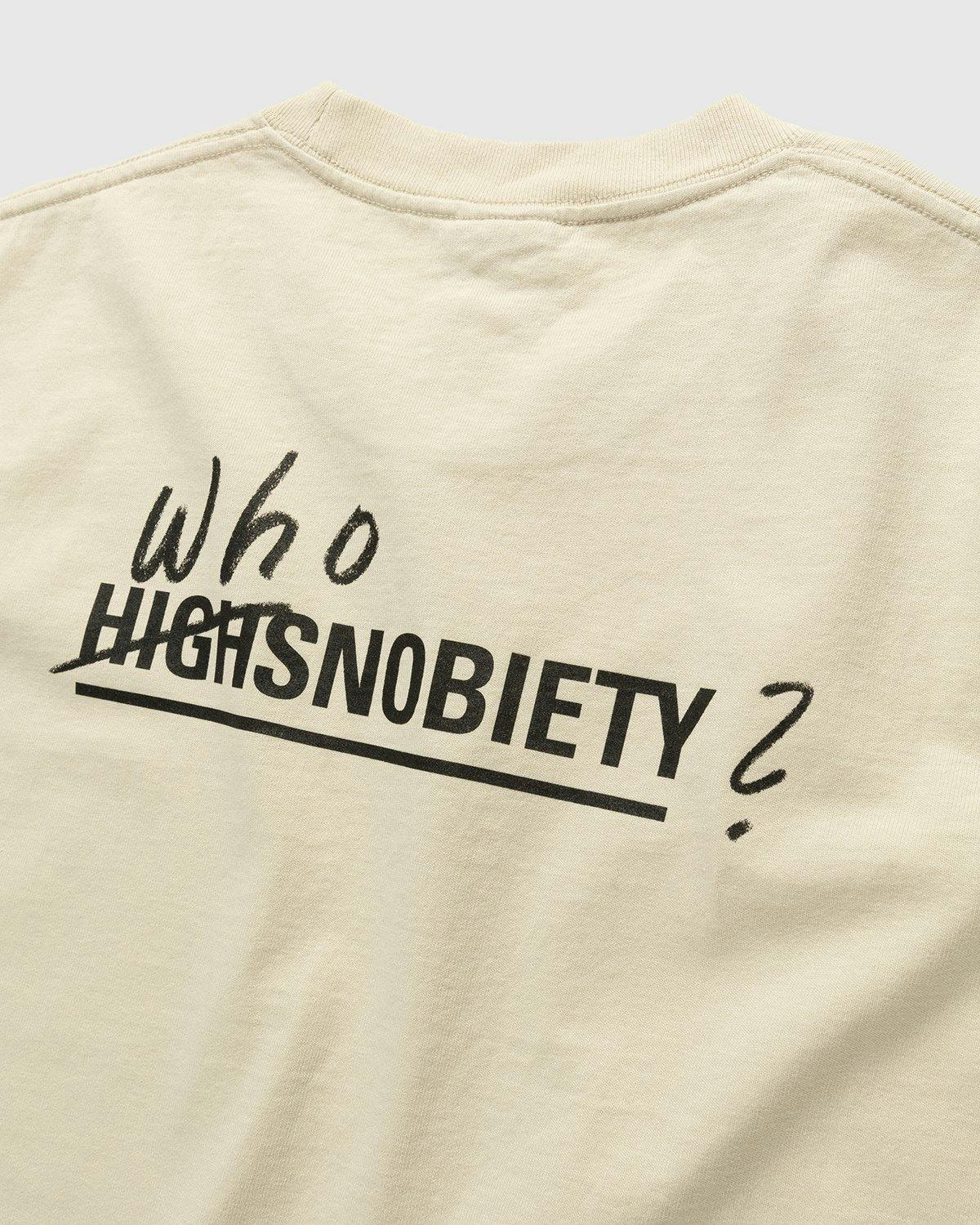 Simon Fujiwara x Highsnobiety - The Birth of Venus T-Shirt Eggshell - Clothing - Beige - Image 3