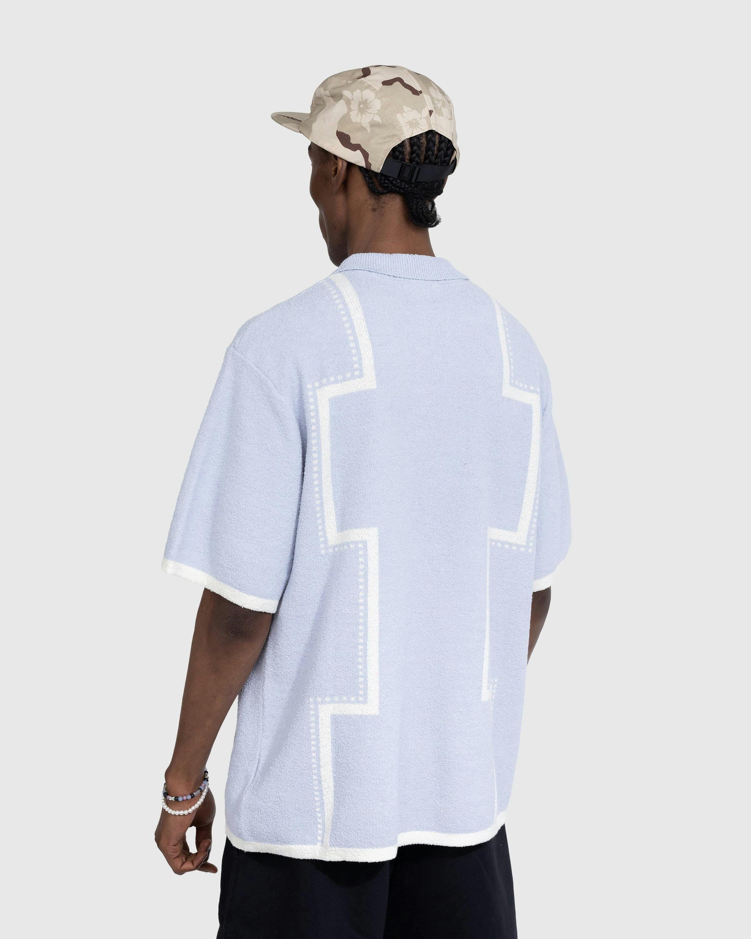 Patta - Spritz Short-Sleeve Polo Blue - Clothing - Blue - Image 3