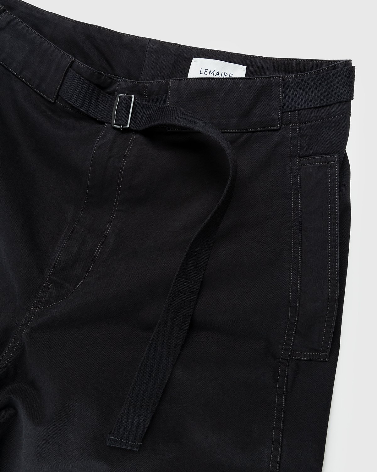 Lemaire - Utility Pants Black - Clothing - Black - Image 4