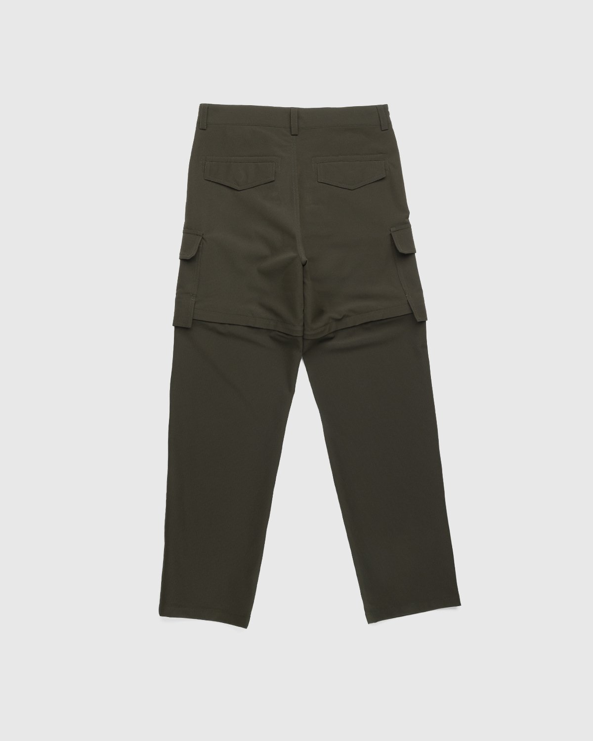 JACQUEMUS - Le Pantalon Peche Dark Khaki - Clothing - Green - Image 2