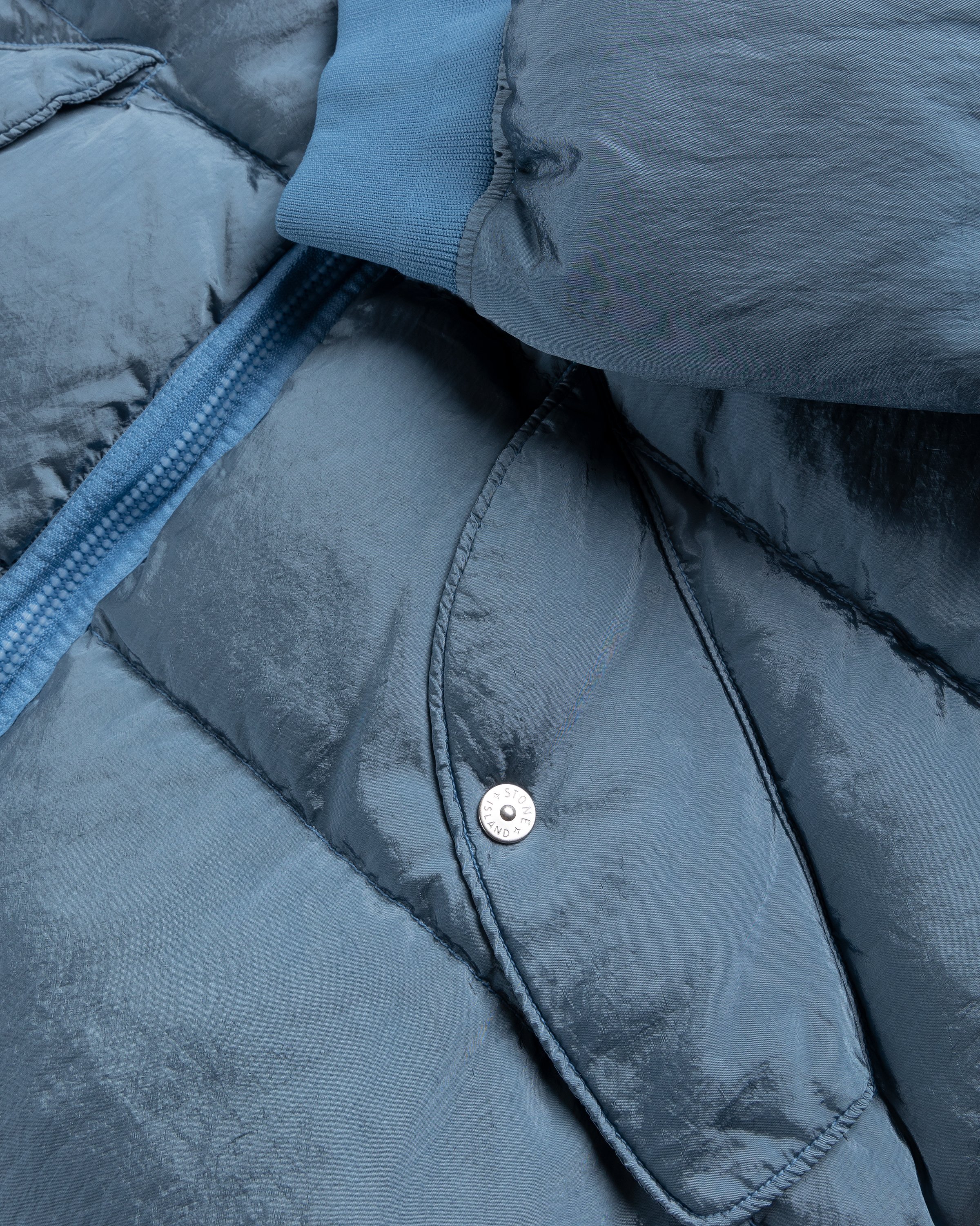 Stone Island - Nylon Metal Down Jacket Blue - Clothing - Blue - Image 9