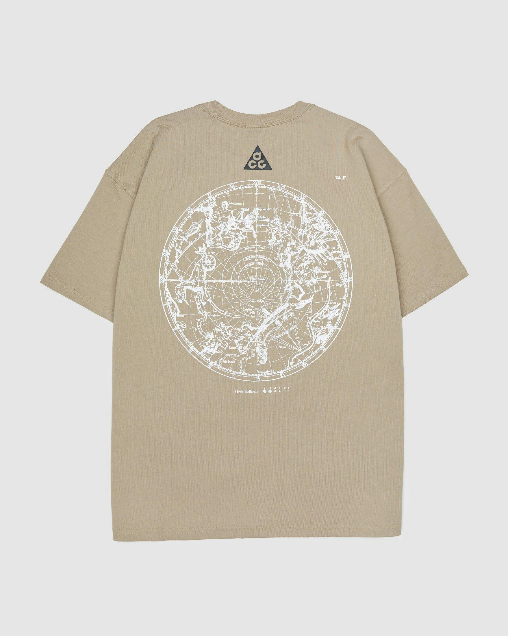 Nike ACG - Stargaz Men's T-Shirt Khaki - Clothing - Beige - Image 2