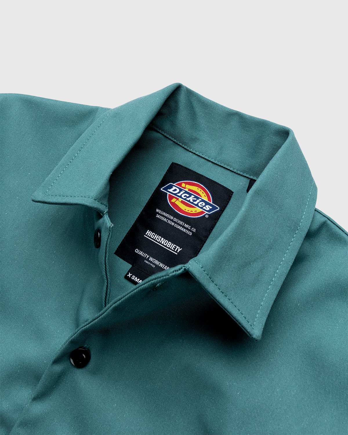 Highsnobiety x Dickies - Service Shirt Lincoln Green - Clothing - Green - Image 3