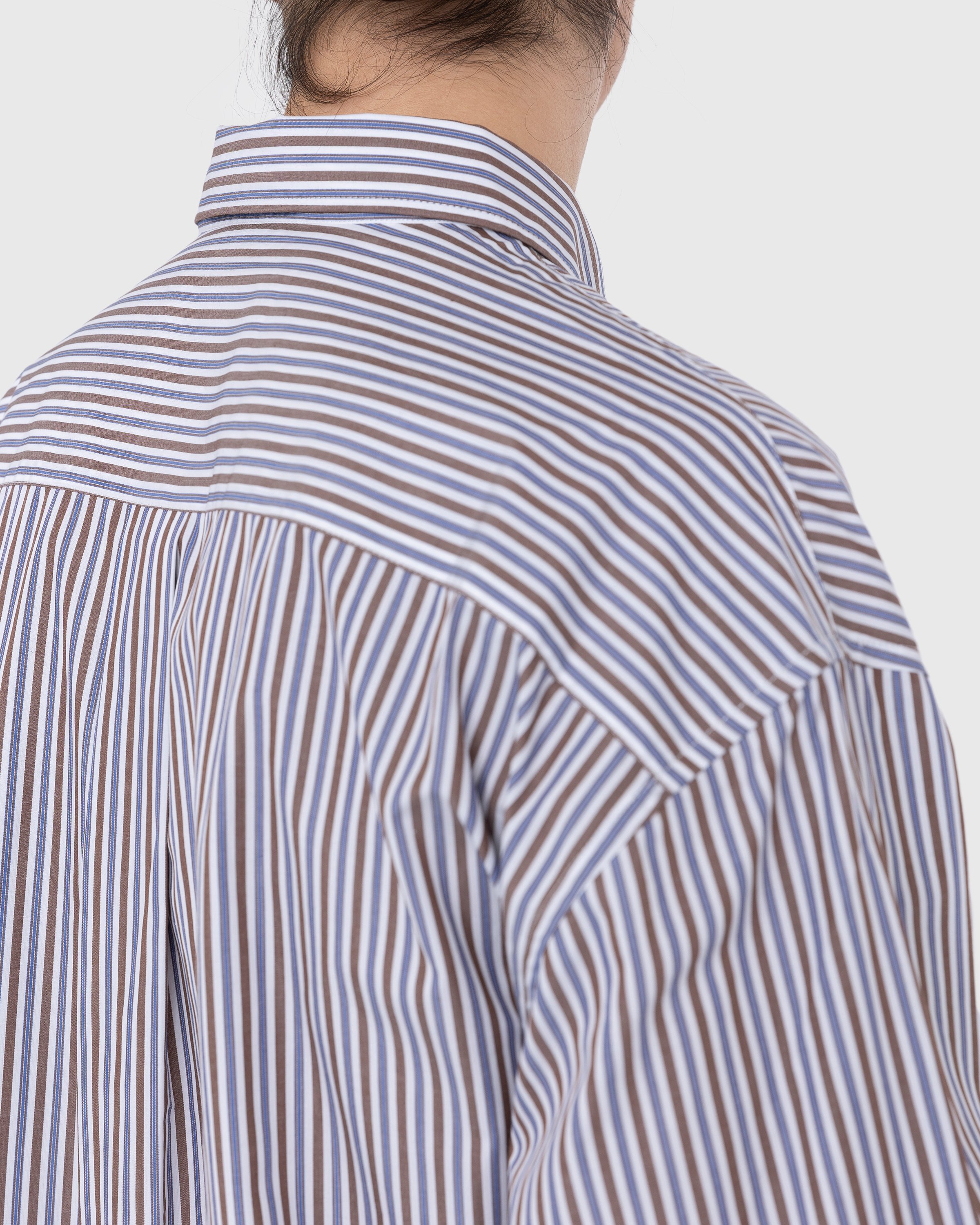 Highsnobiety - Striped Dress Shirt White/Black - Clothing - Multi - Image 5