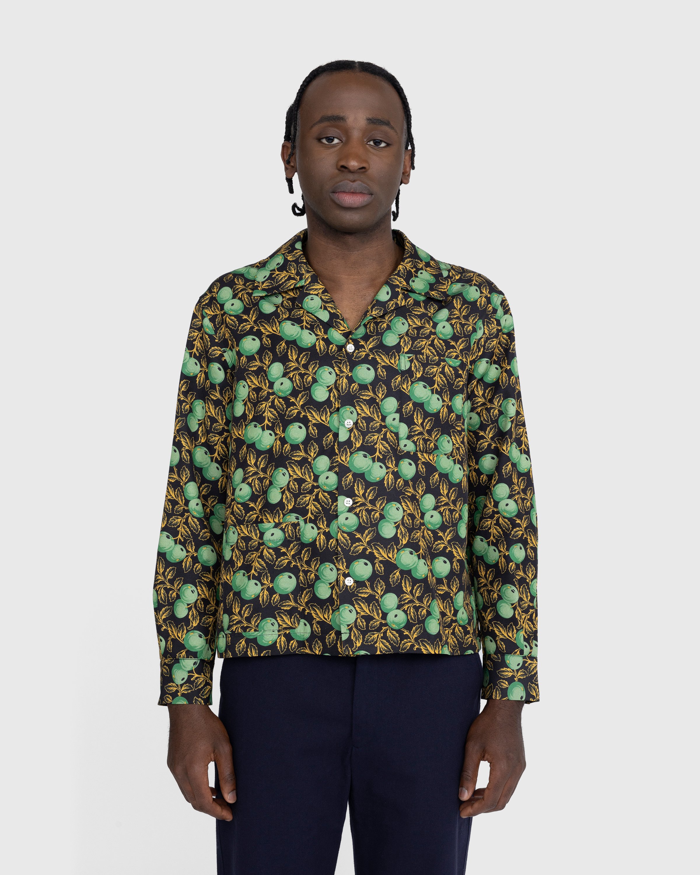 Bode - Gooseberry Long-Sleeve Shirt Multi - Clothing - Multi - Image 2