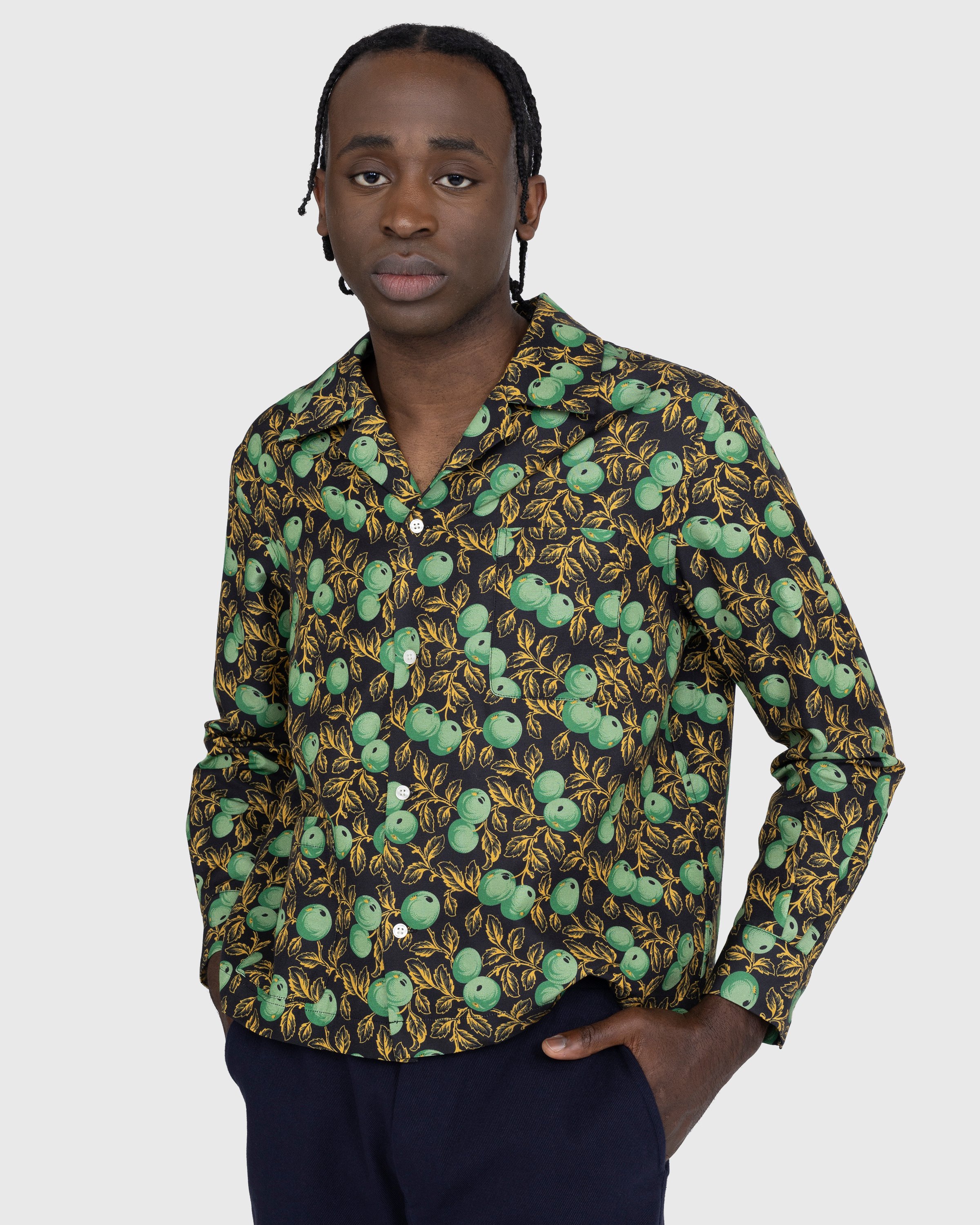 Bode - Gooseberry Long-Sleeve Shirt Multi - Clothing - Multi - Image 5