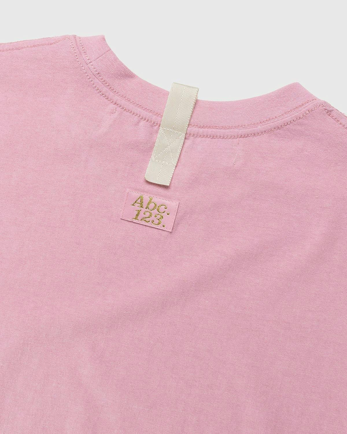 Abc. - Short-Sleeve Pocket Tee Morganite - Clothing - Pink - Image 3