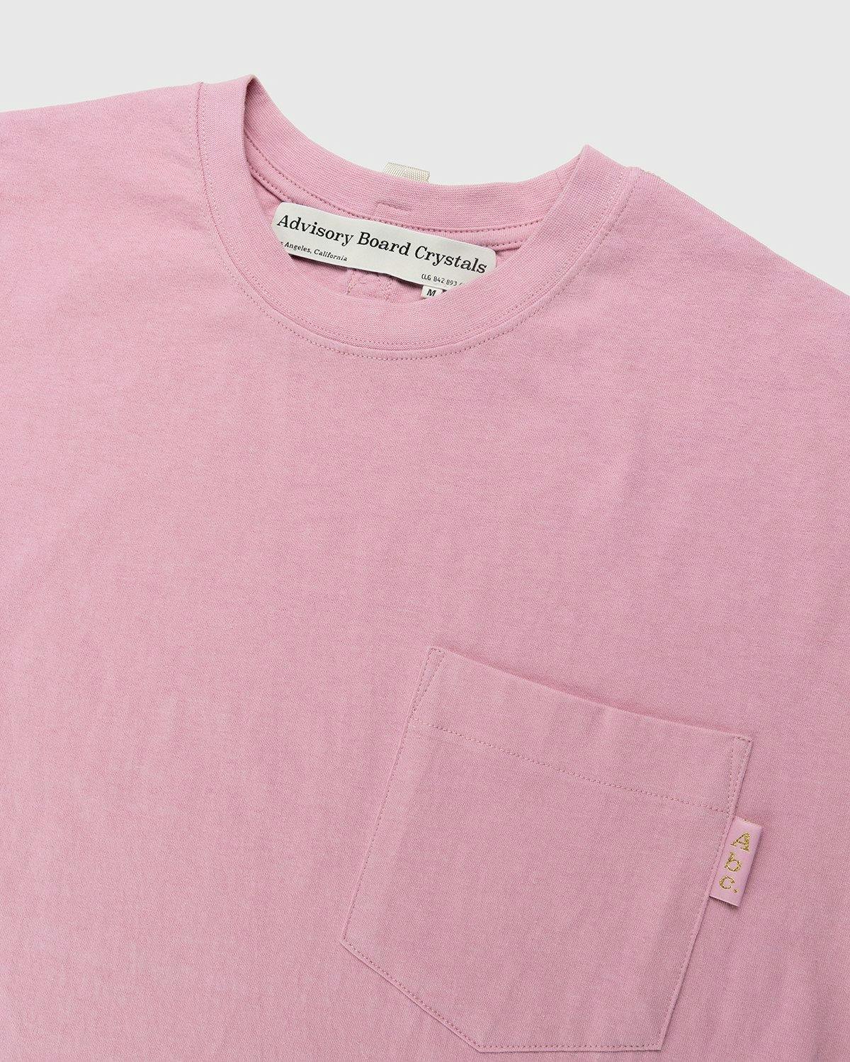 Abc. - Short-Sleeve Pocket Tee Morganite - Clothing - Pink - Image 4