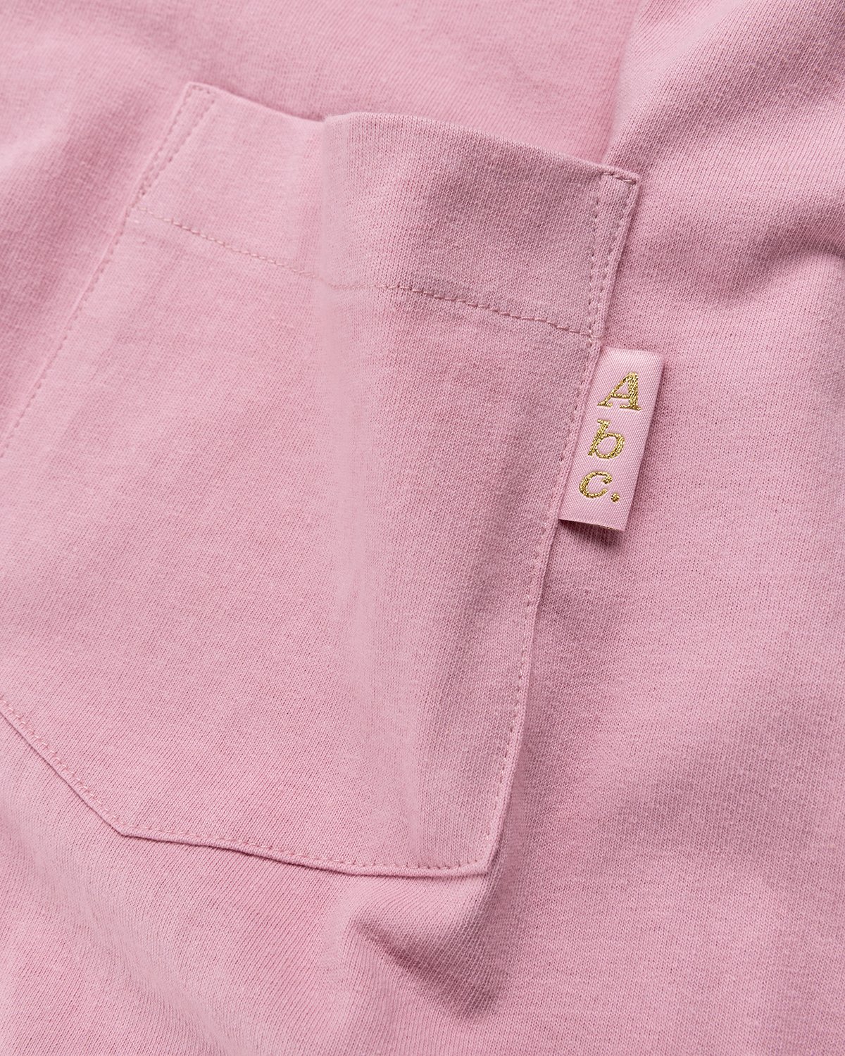 Abc. - Short-Sleeve Pocket Tee Morganite - Clothing - Pink - Image 5