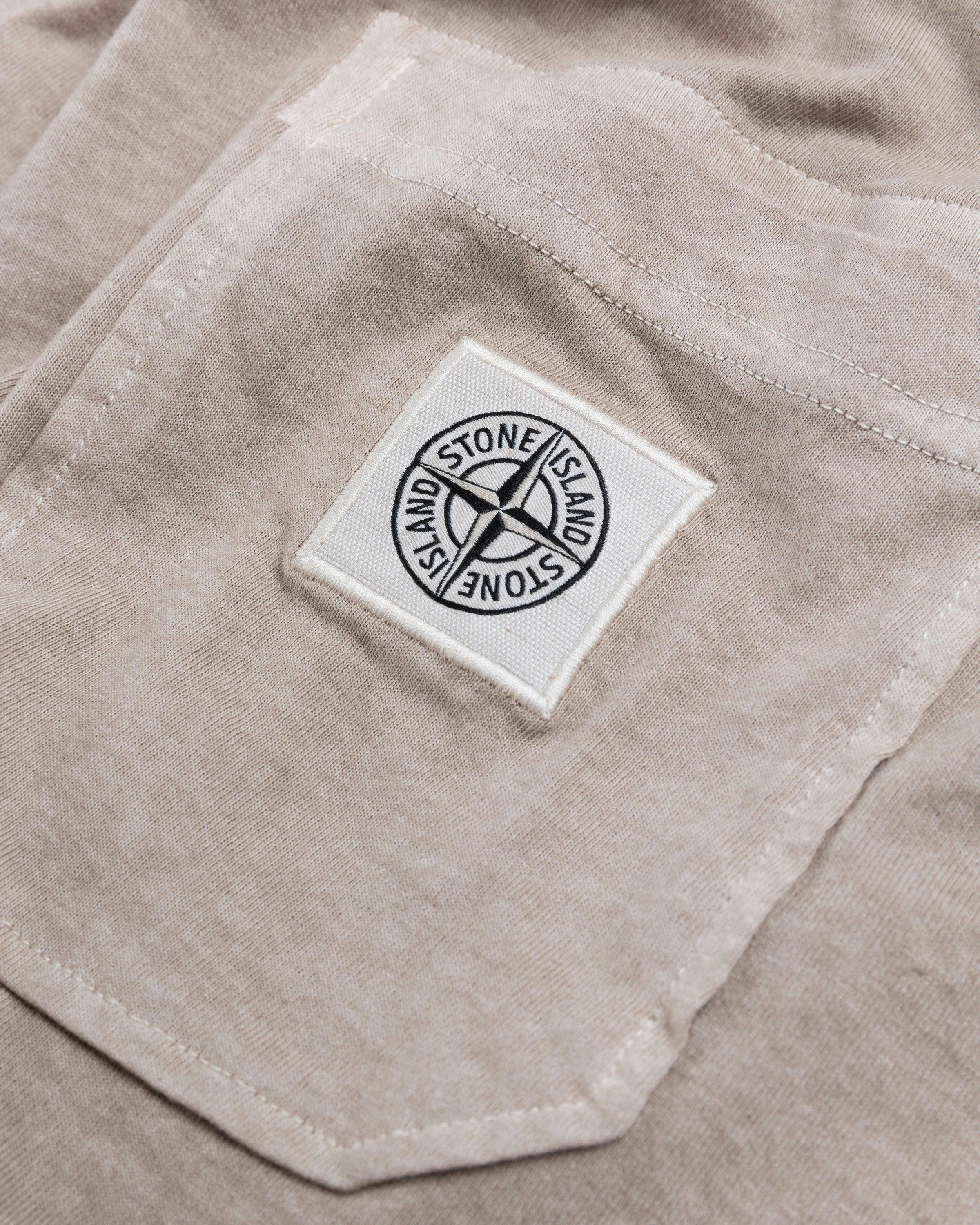 Stone Island - T-Shirt Grey 21957 - Clothing - Grey - Image 6