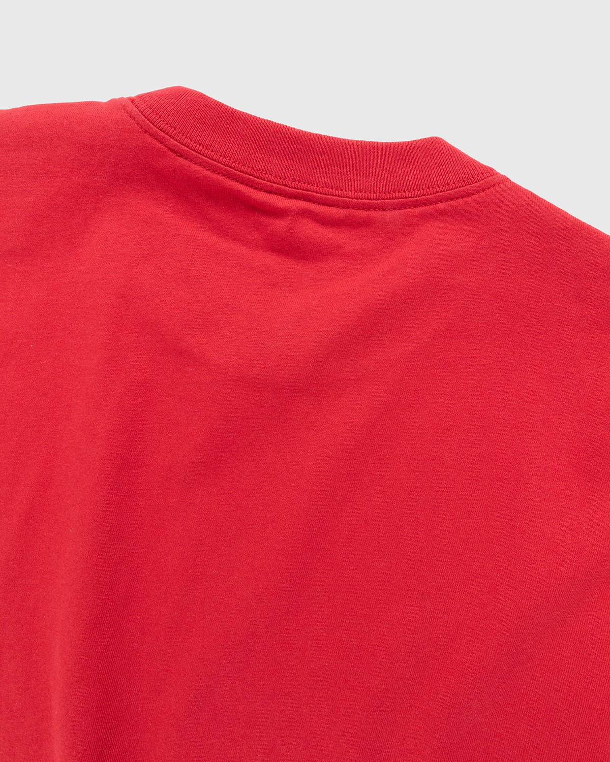 Carhartt WIP - University Script T-Shirt Cornel White - Clothing - Red - Image 3