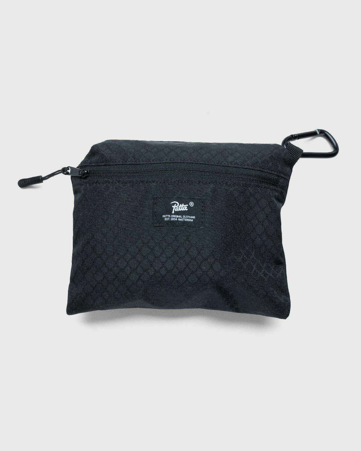 Patta - Diamond Packable Tote Bag Black - Accessories - Black - Image 3