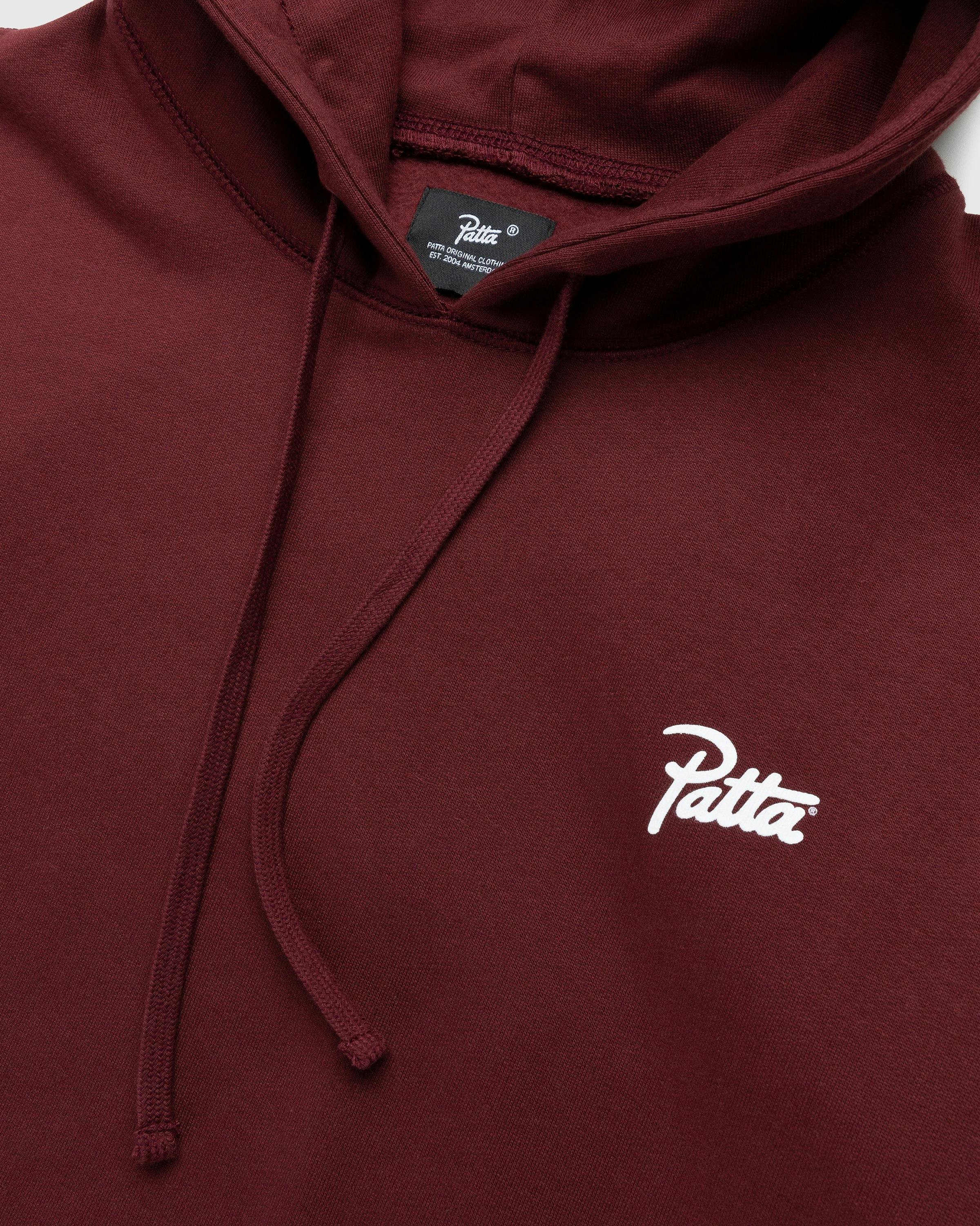 Patta - Basic Hoodie Tawny Port - Clothing - Red - Image 4